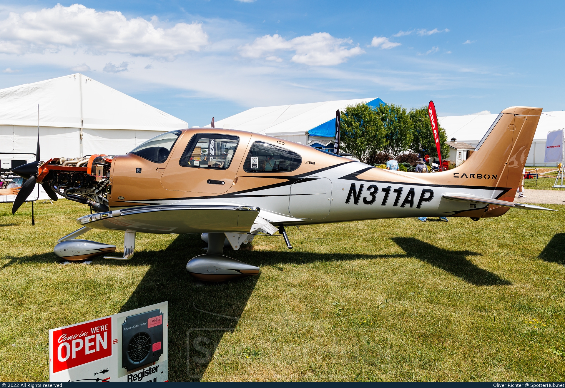 Photo of N311AP - Cirrus SR22 G6 GTS operated by Private