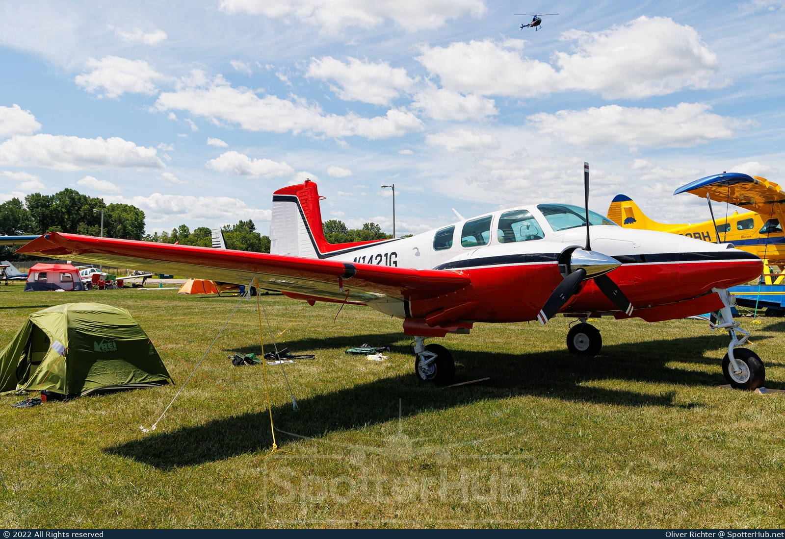 Photo of N1421G - Beechcraft D50E Twin Bonanza operated by Private