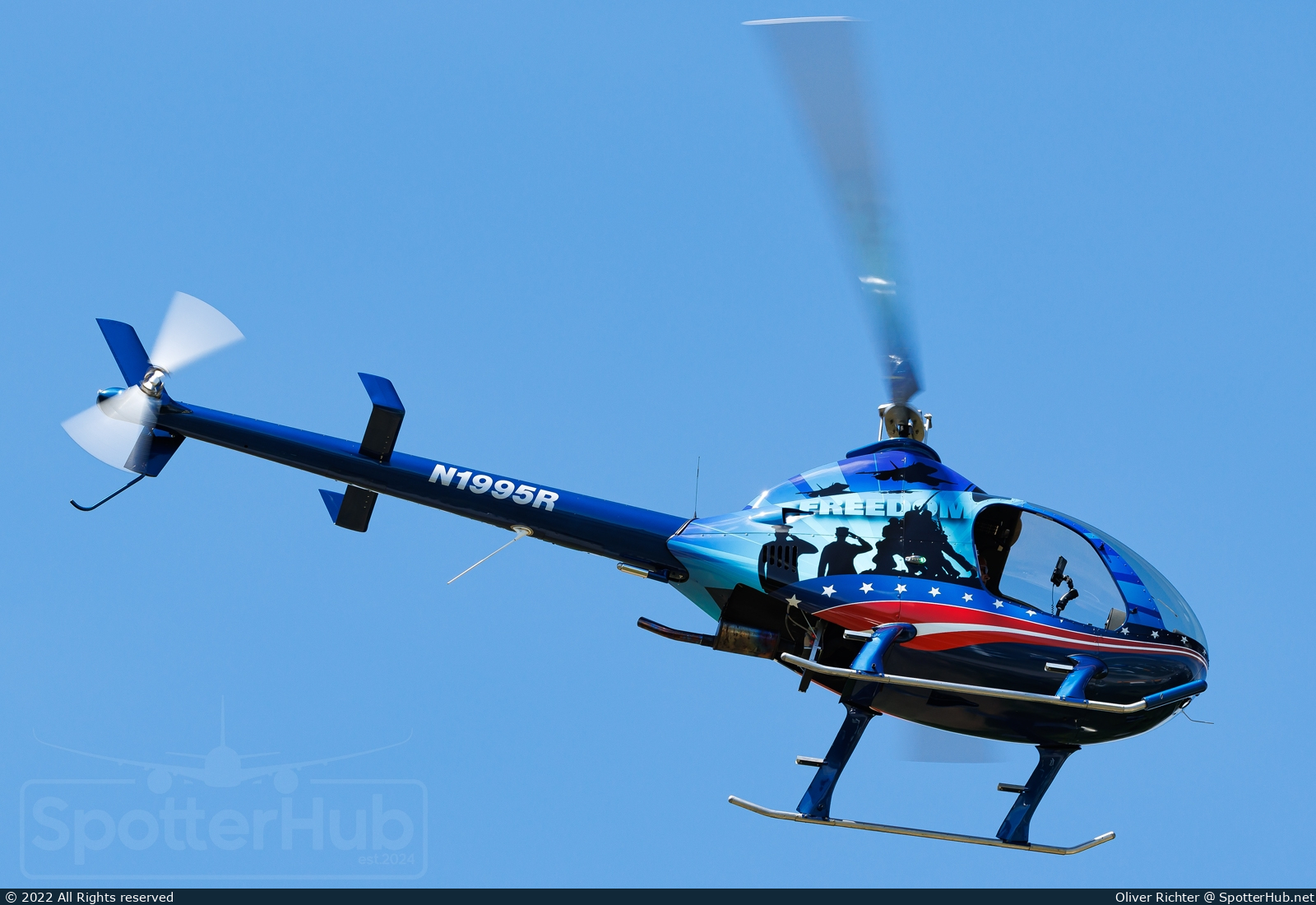 Photo of N1995R - RotorWay Exec 162F operated by Private