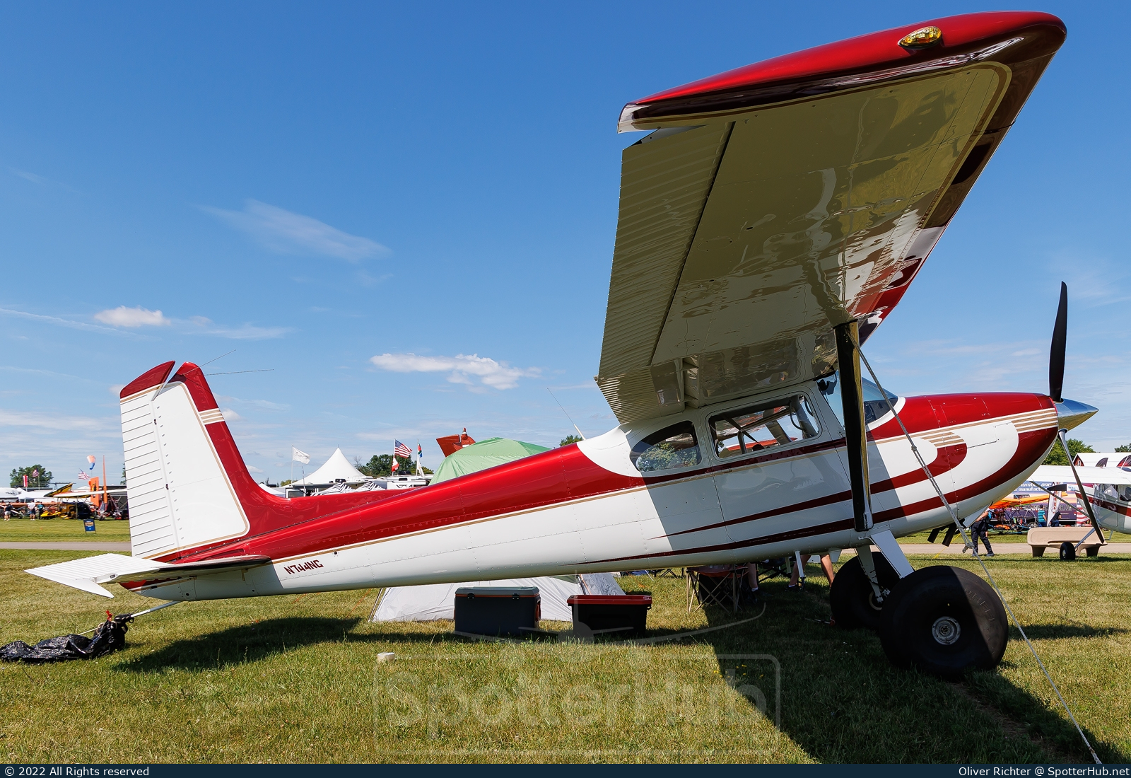 Photo of N744NG - Cessna 180 Skywagon operated by Private