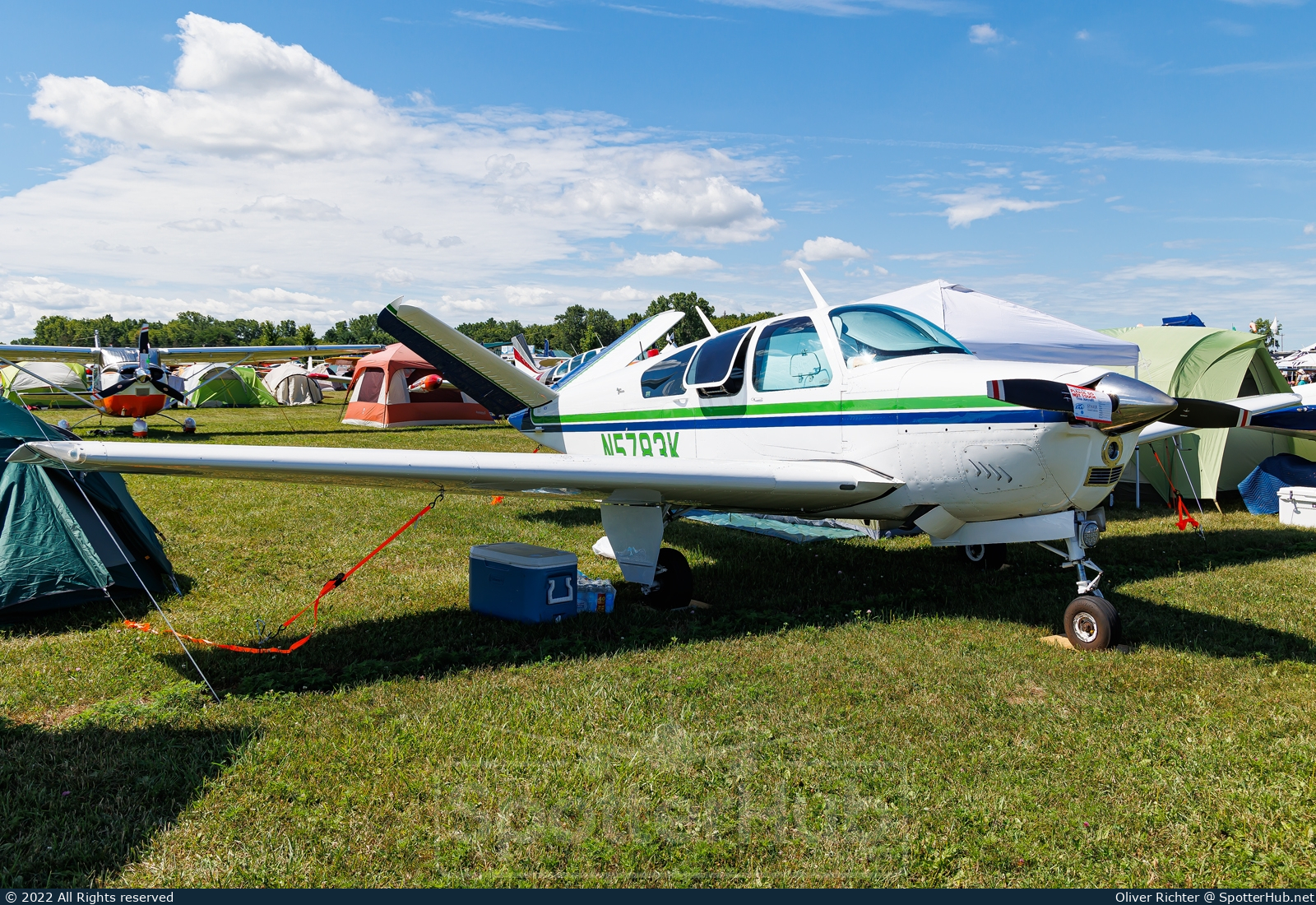 Photo of N5783K - Beechcraft S35 Bonanza operated by Private