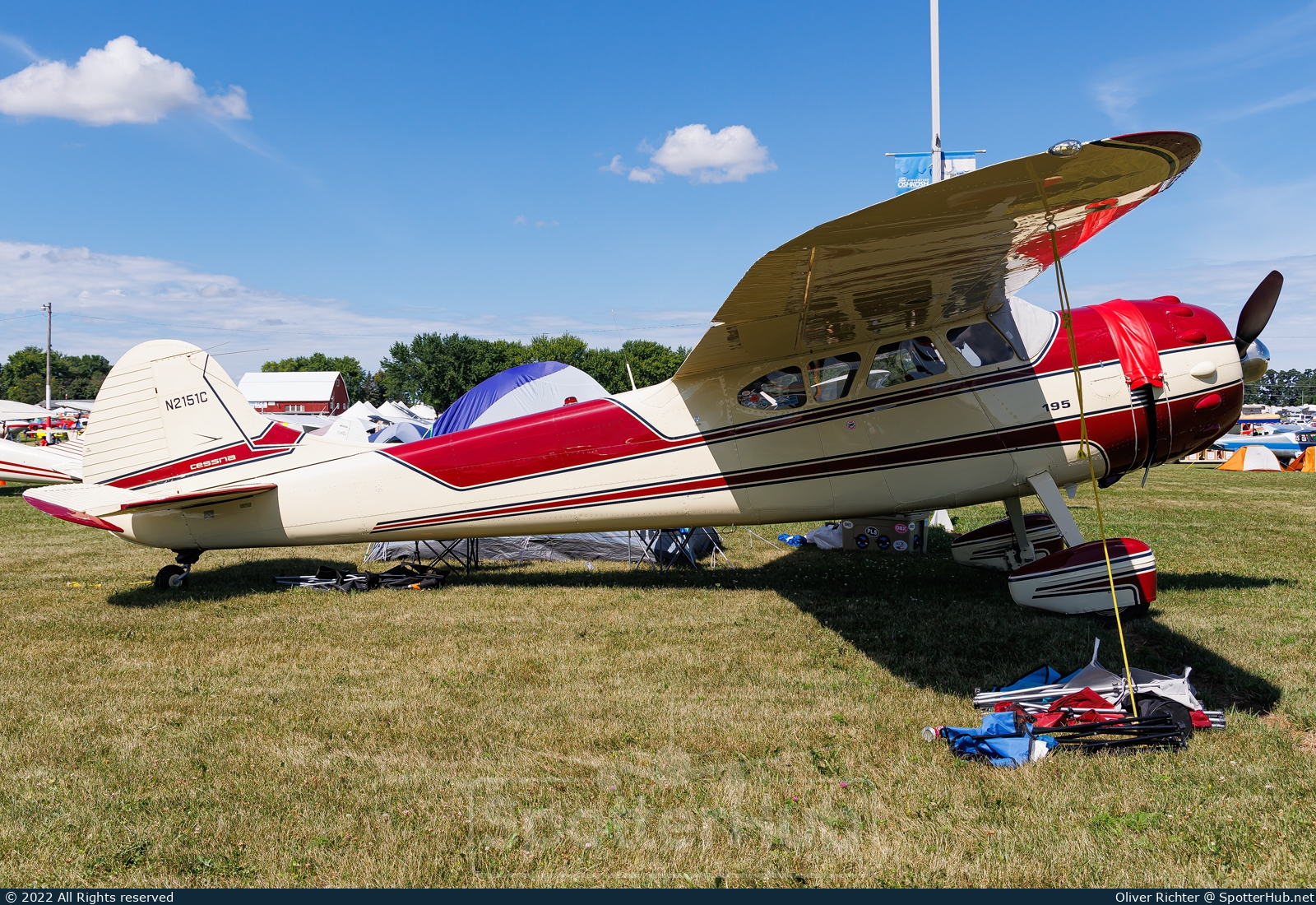 Photo of N2151C - Cessna 195B operated by Private
