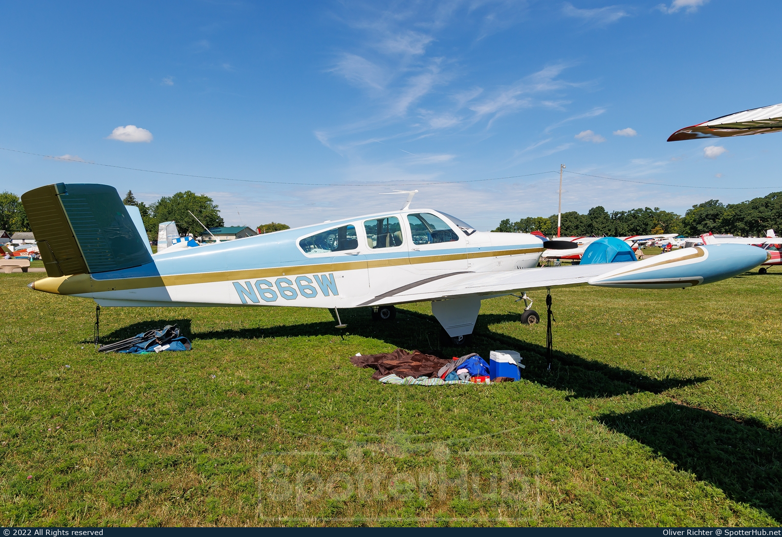 Photo of N666W - Beechcraft C35 Bonanza operated by Private