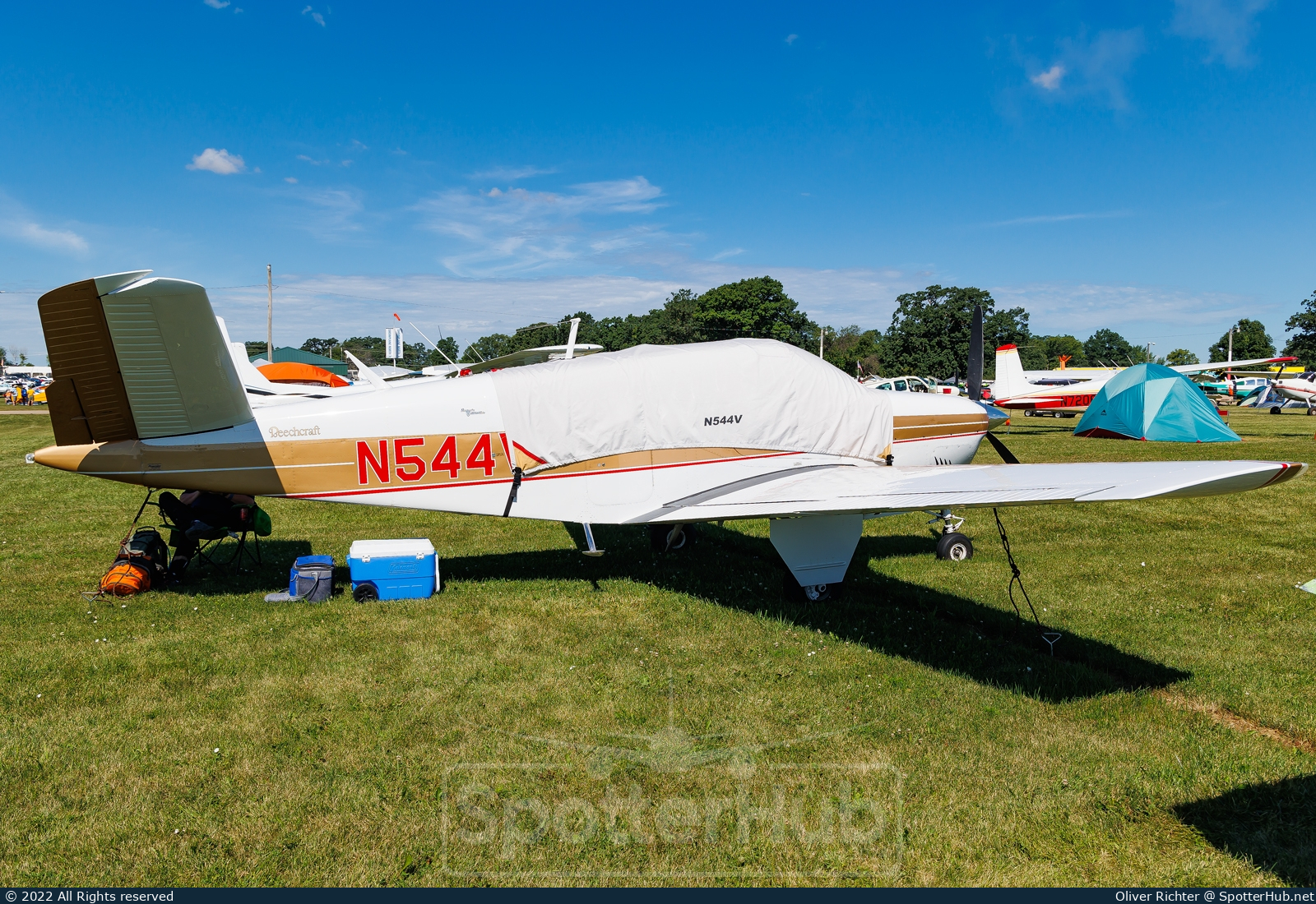Photo of N544V - Beechcraft S35 Bonanza operated by Private