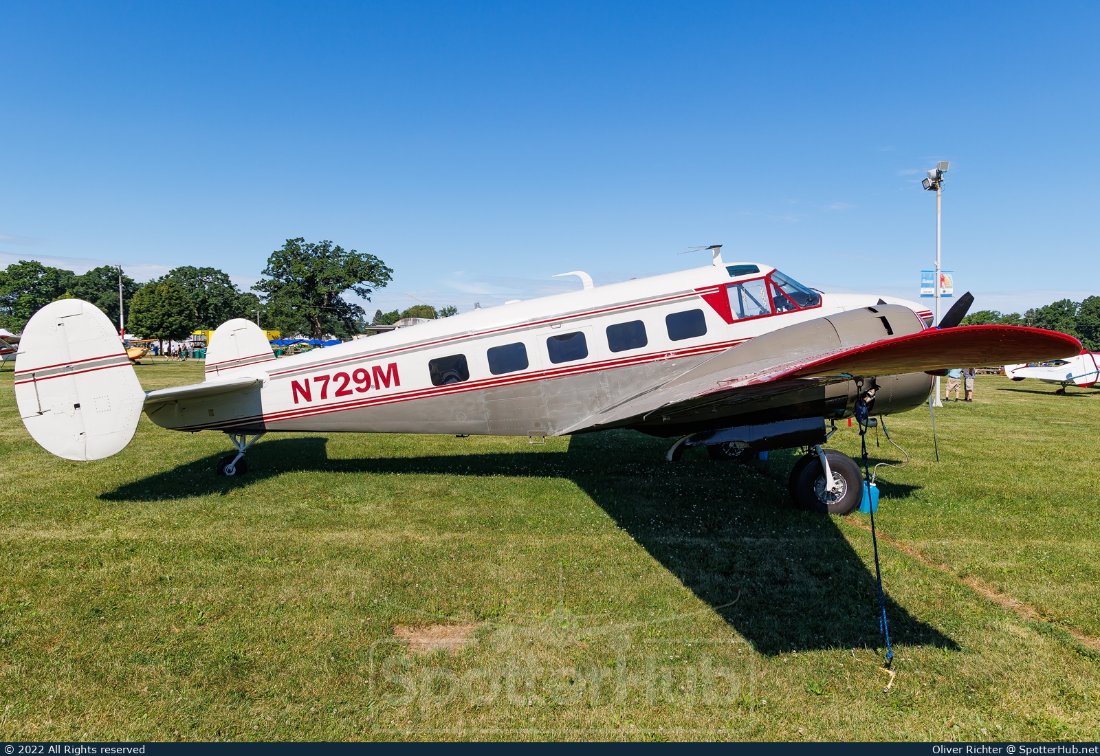 Photo of N729M - Beechcraft G18S operated by Private