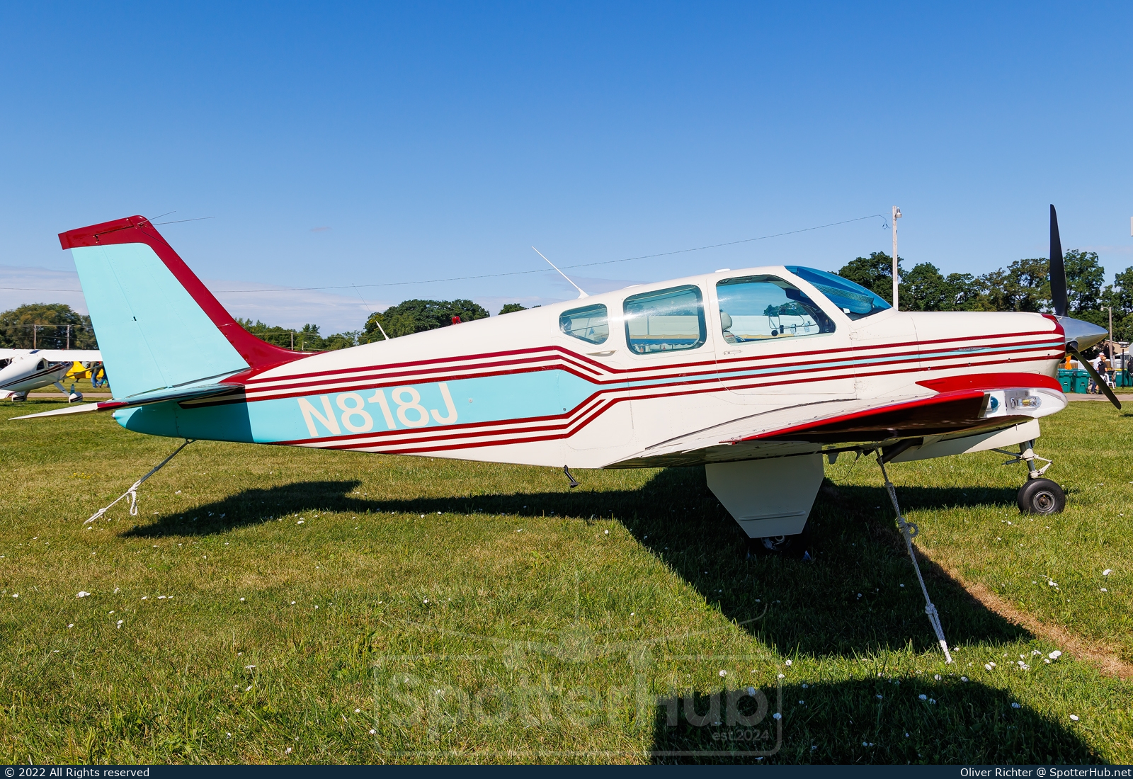 Photo of N818J - Beechcraft 35-B33 Debonair operated by Private