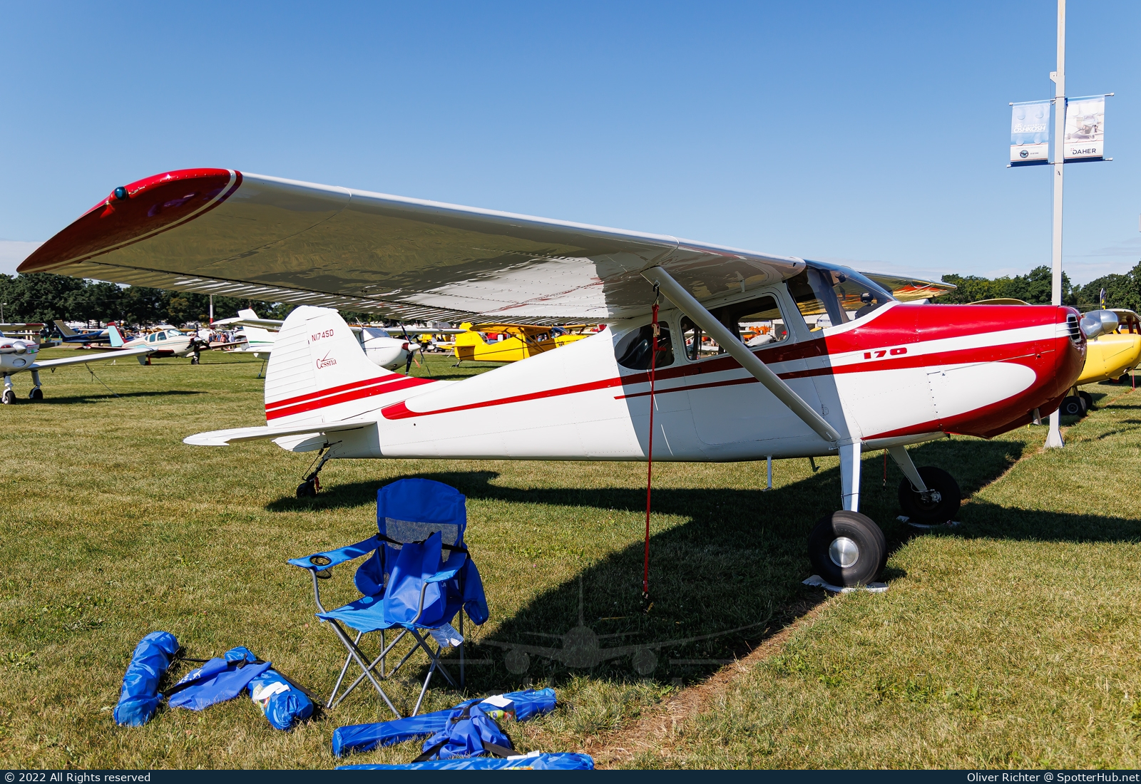Photo of N1745D - Cessna 170A operated by Private