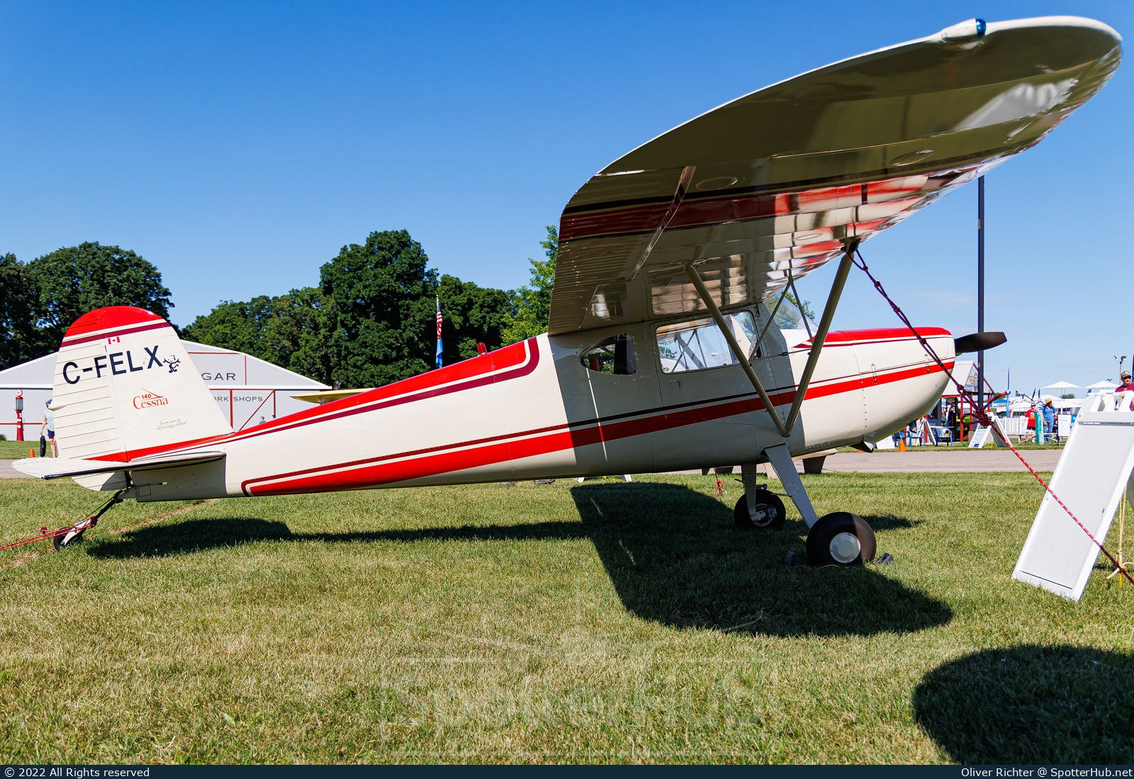 Photo of C-FELX - Cessna 140 operated by Private