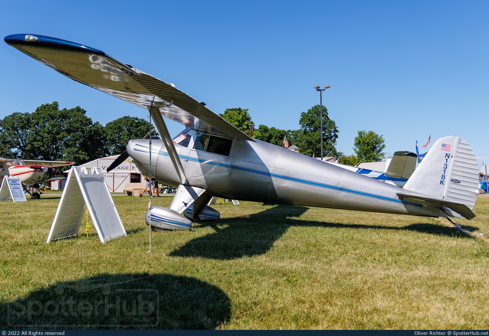 Photo of N1318K - Luscombe 8A Silvaire operated by Private