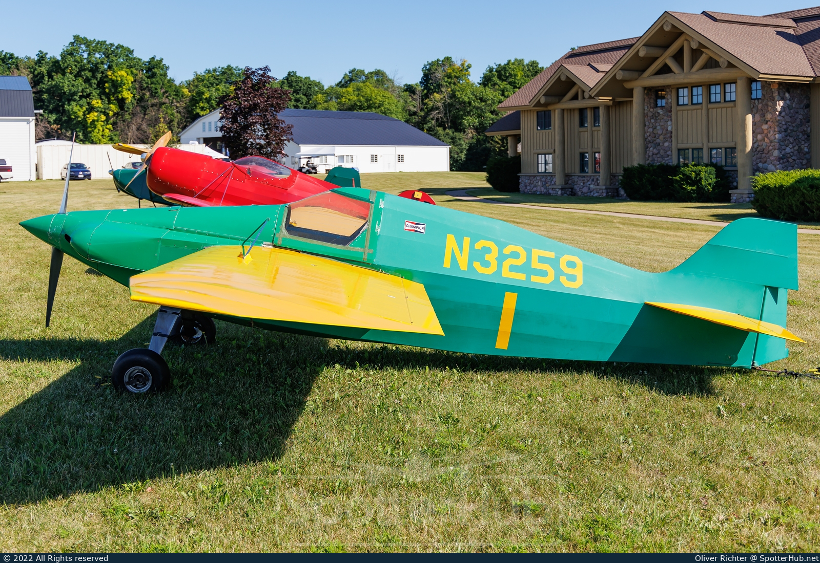 Photo of N3259 - Wittman W-2 Vee operated by EAA Experimental Aircraft Association