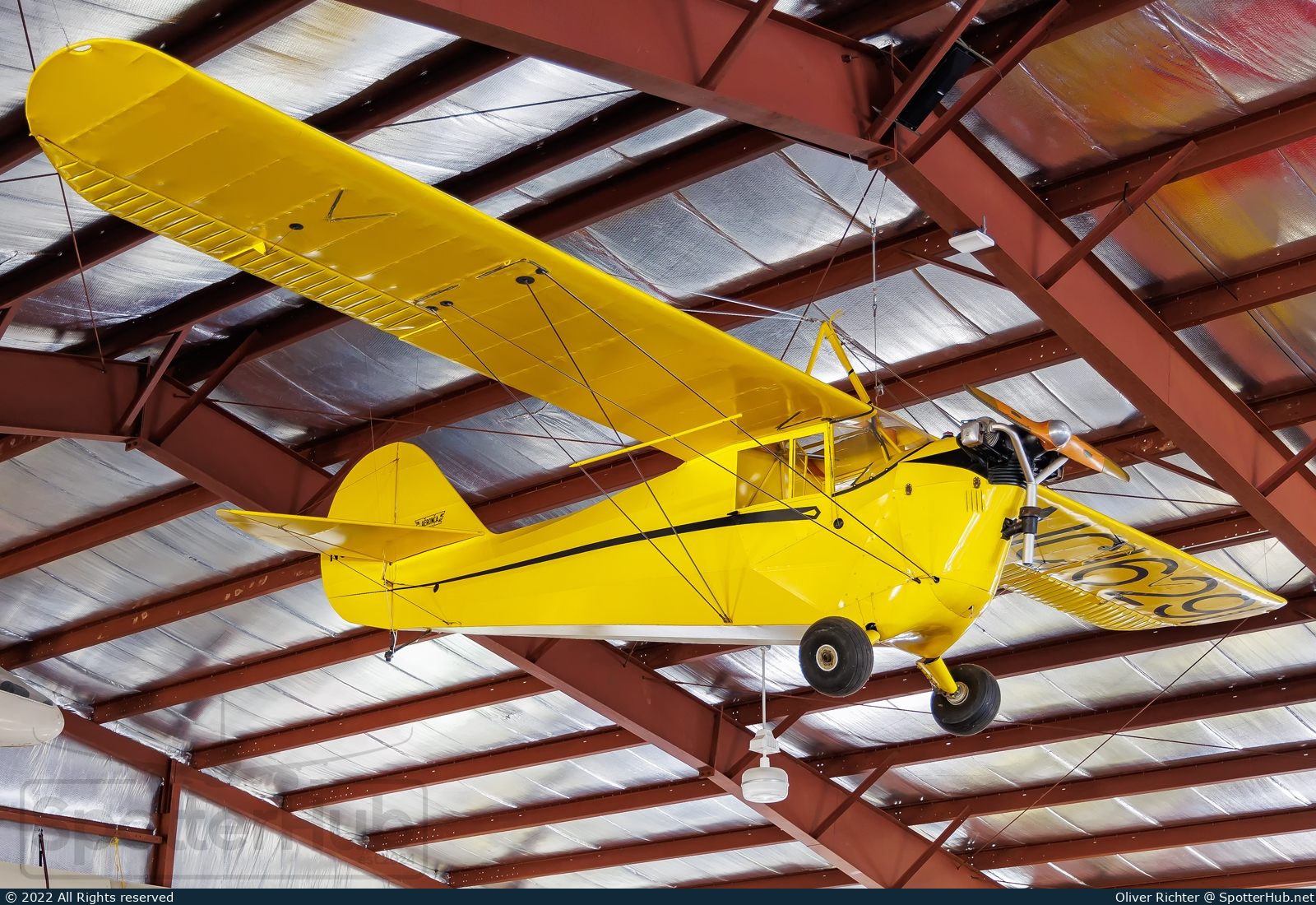 Photo of NC16291 - Aeronca C-3 operated by EAA Experimental Aircraft Association