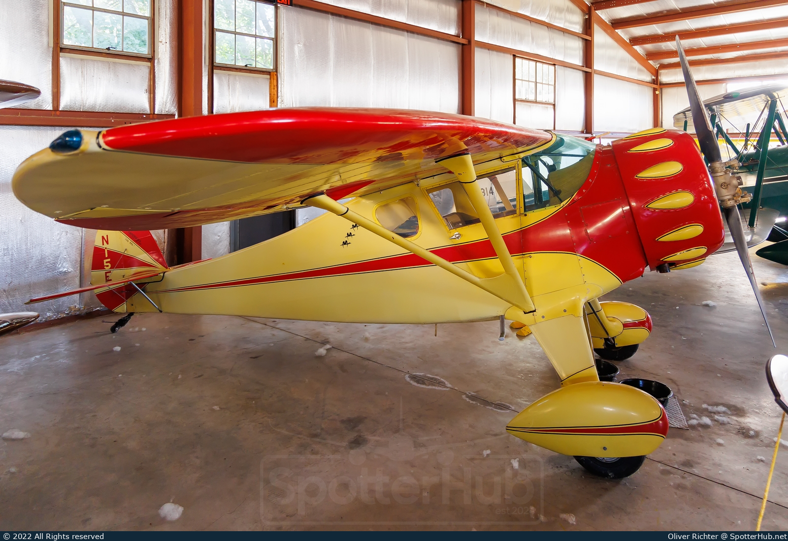 Photo of N15E - Monocoupe 110 Special operated by EAA Experimental Aircraft Association