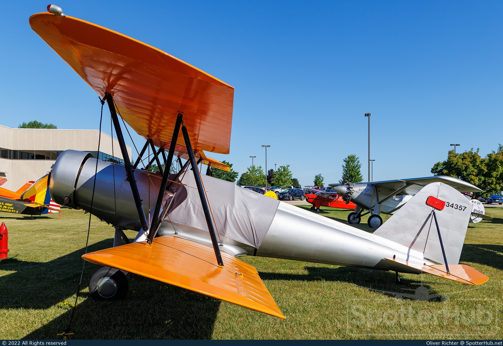 Photo of N34357 - Meyers OTW-145 operated by EAA Experimental Aircraft Association