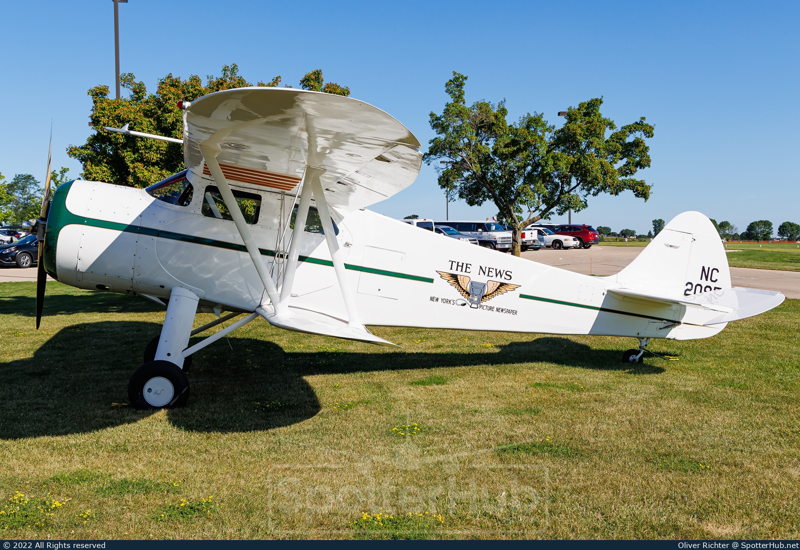 Photo of NC20953 - WACO ARE Aristocrat operated by EAA Experimental Aircraft Association