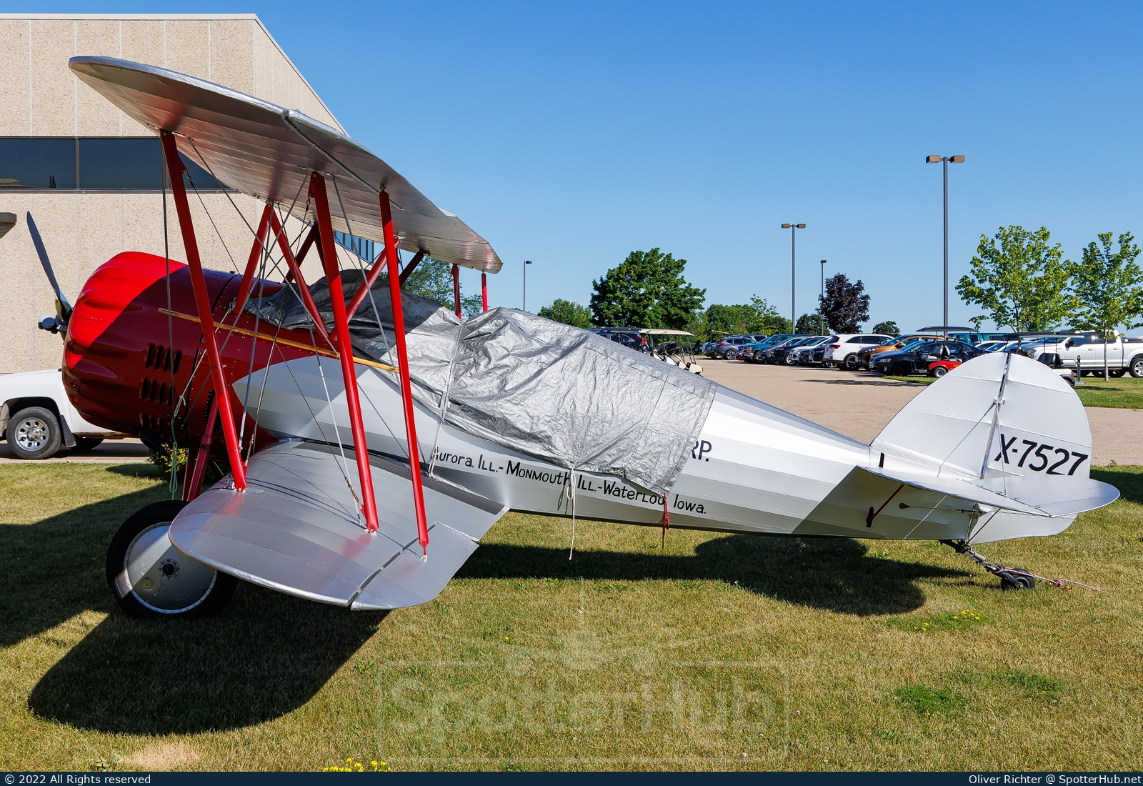 Photo of NX7527 - WACO CTO operated by EAA Experimental Aircraft Association
