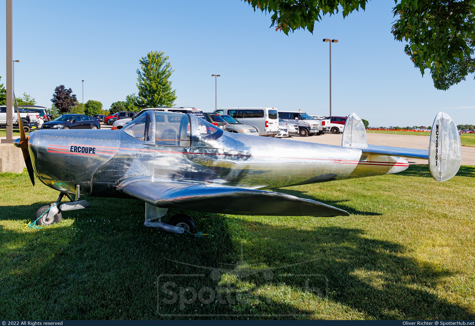 Photo of NC28961 - ERCO 415-C Ercoupe operated by EAA Experimental Aircraft Association