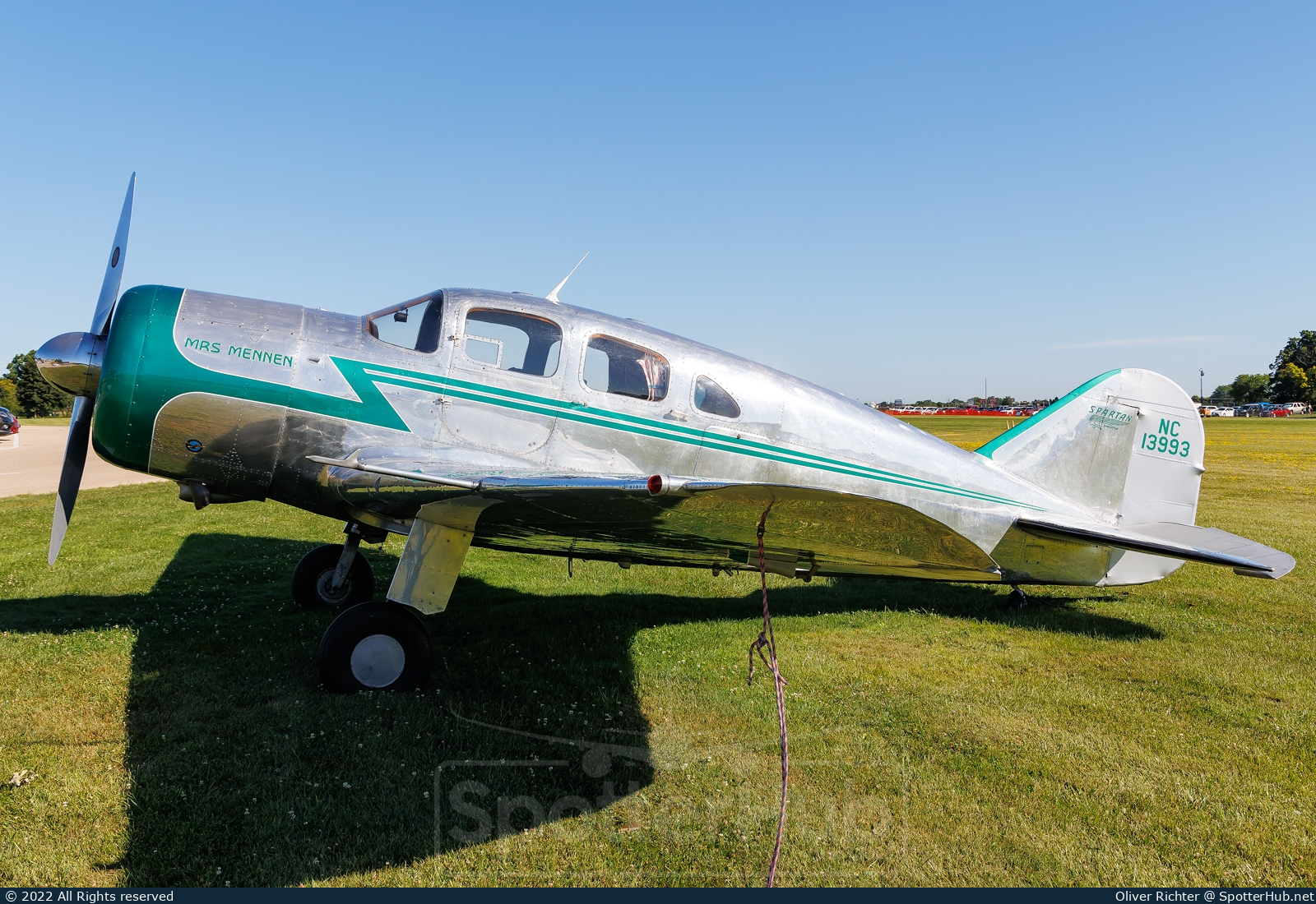 Photo of NC13993 - Spartan 7W Executive operated by EAA Experimental Aircraft Association