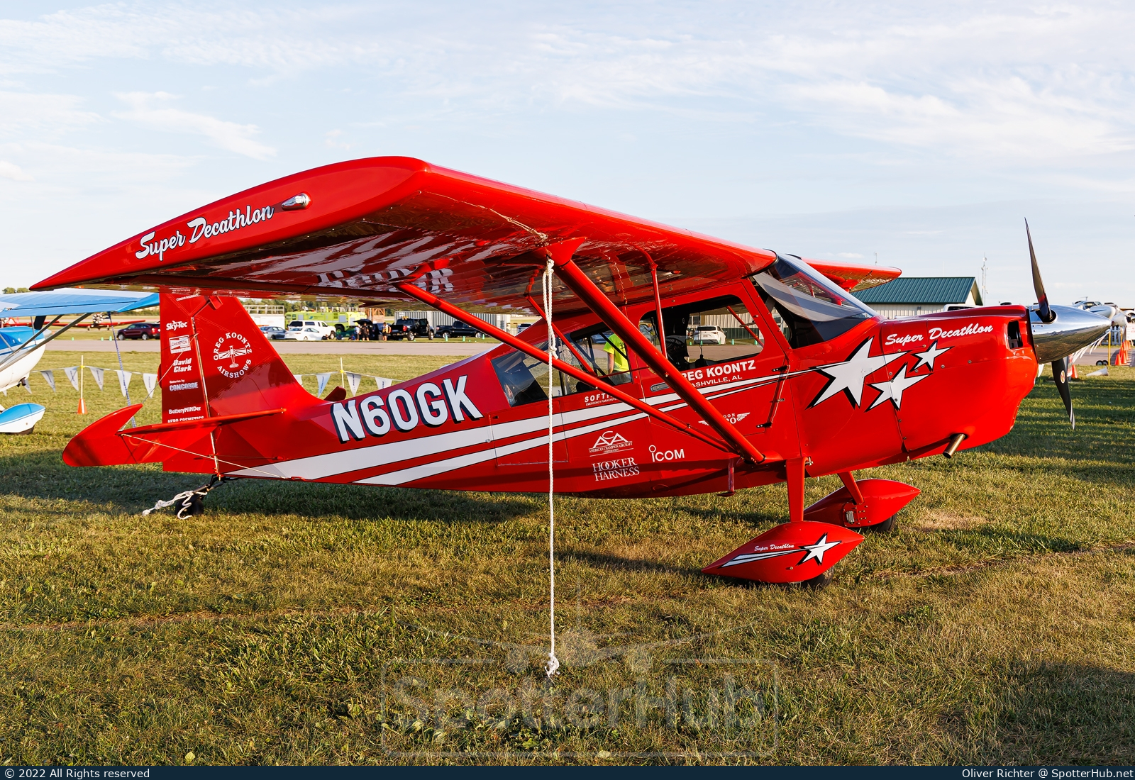 Photo of N60GK - American Champion 8KCAB Super Decathlon operated by Greg Koontz Airshows