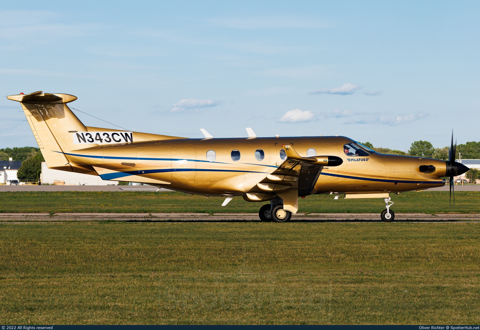Photo of N343CW - Pilatus PC-12/45 operated by Private