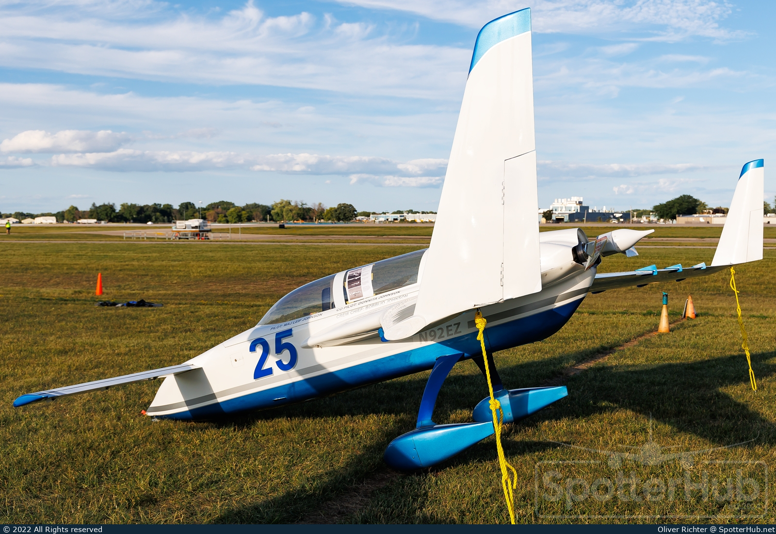 Photo of N92EZ - Rutan 33 VariEze operated by Private