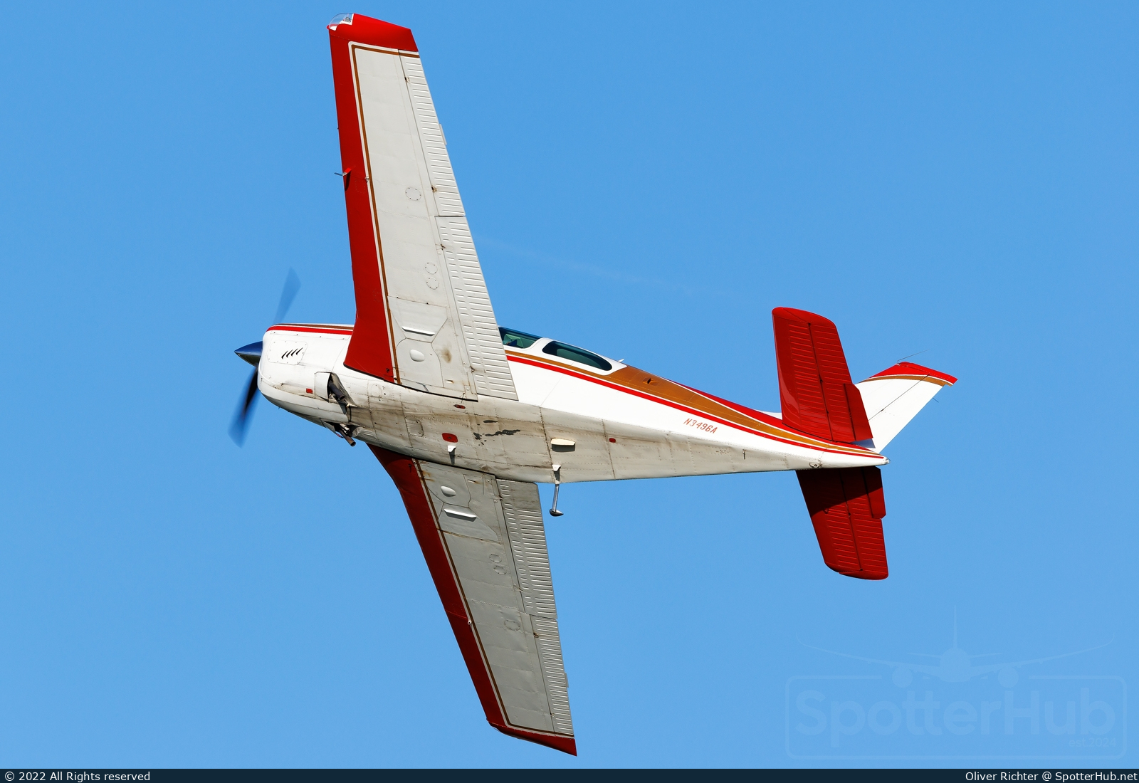 Photo of N3496A - Beechcraft E33A Bonanza operated by Private