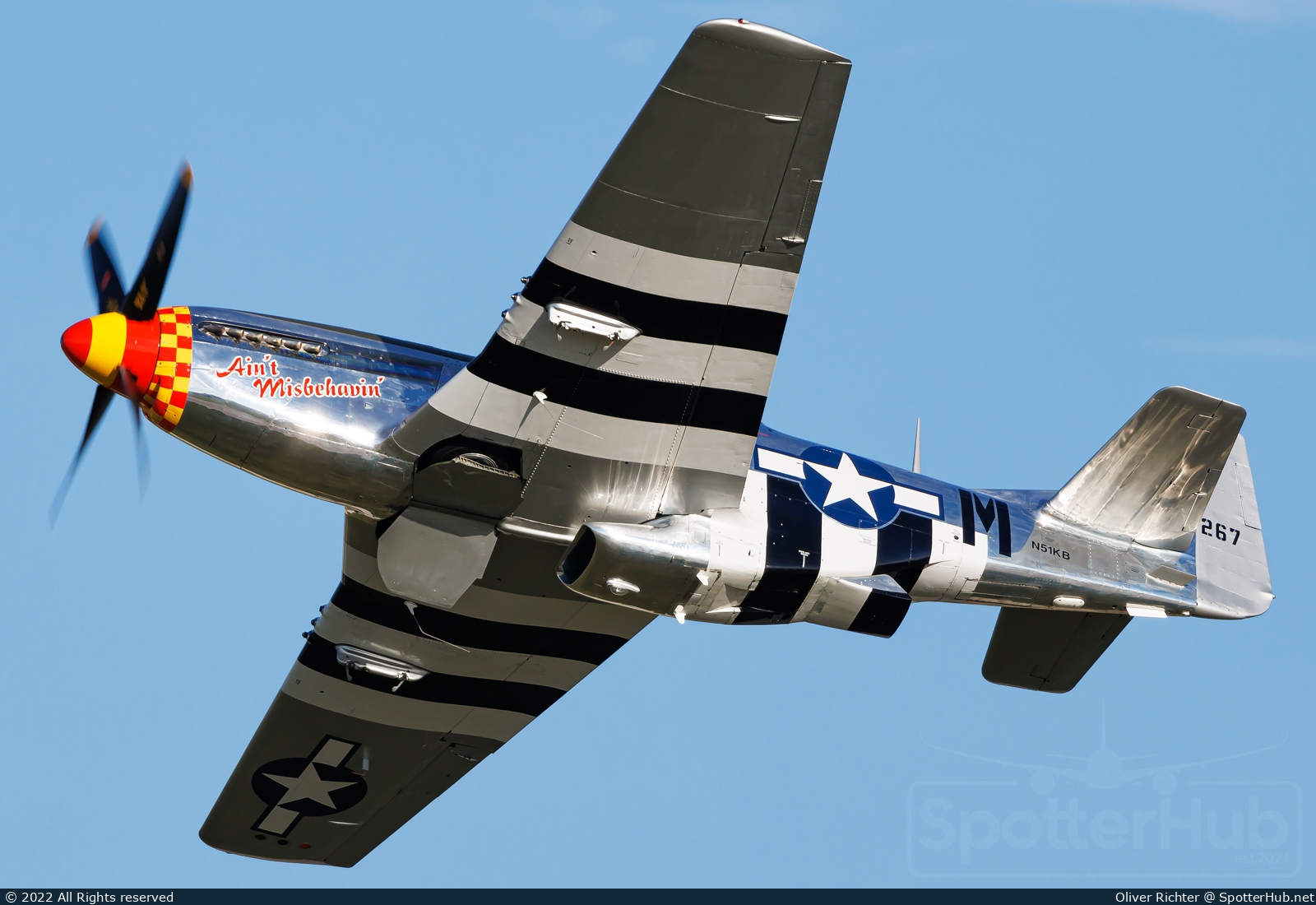 Photo of N51KB - North American F-51D Mustang operated by Private