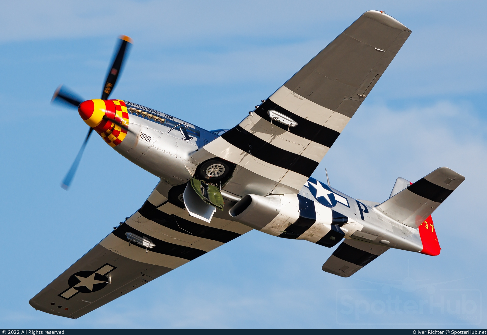 Photo of NL551J - North American F-51D Mustang operated by Private