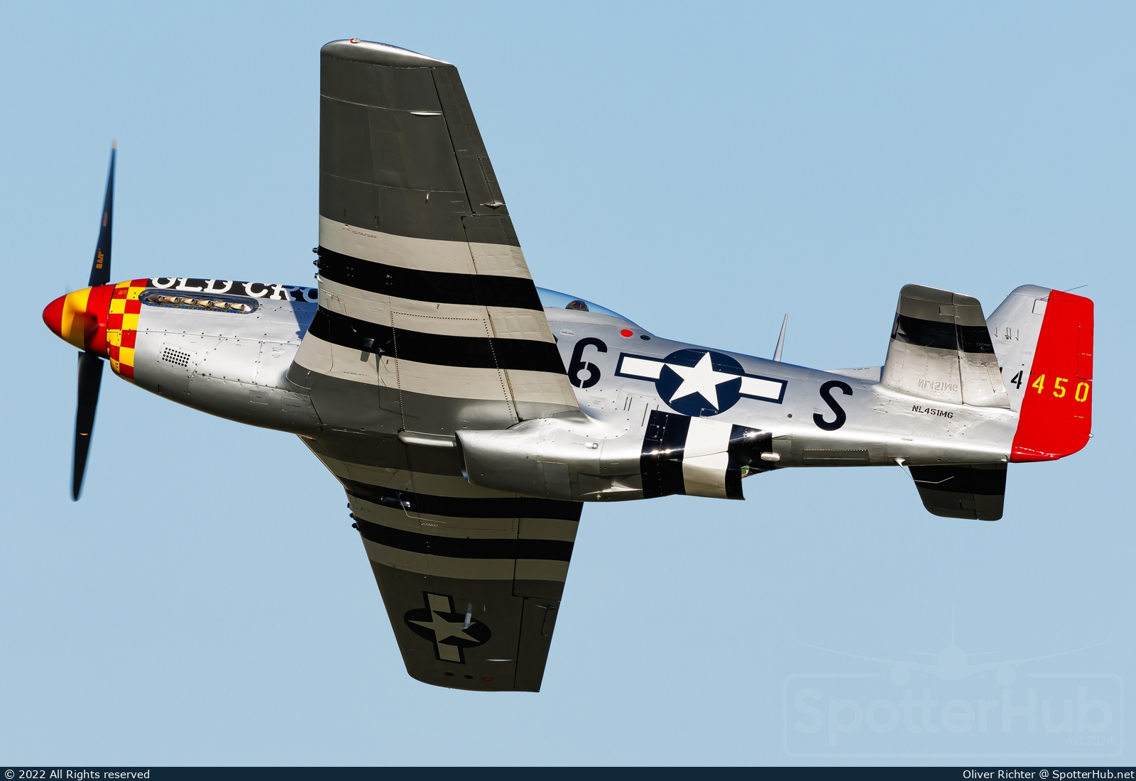 Photo of NL451MG - North American F-51D Mustang operated by Private