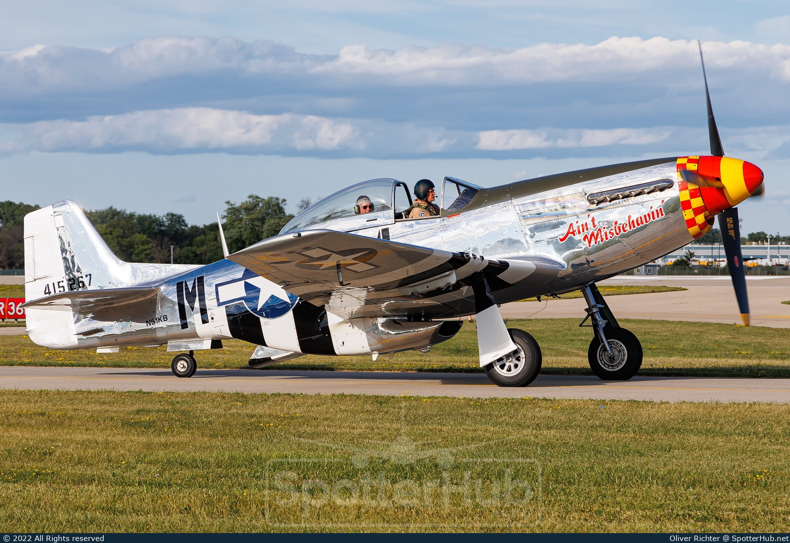 Photo of N51KB - North American F-51D Mustang operated by Private