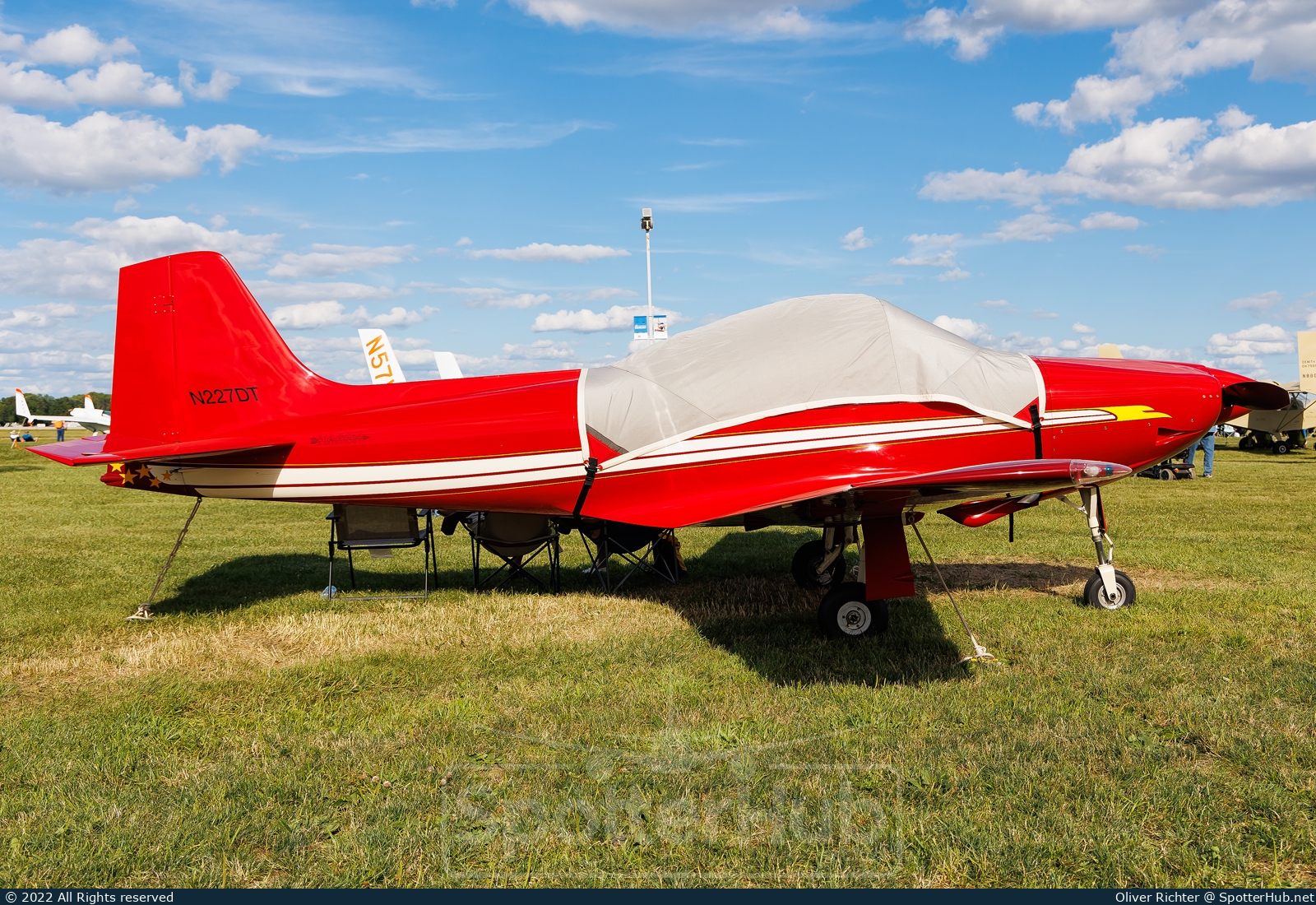Photo of N227DT - Aviamilano F8L Falco operated by Private