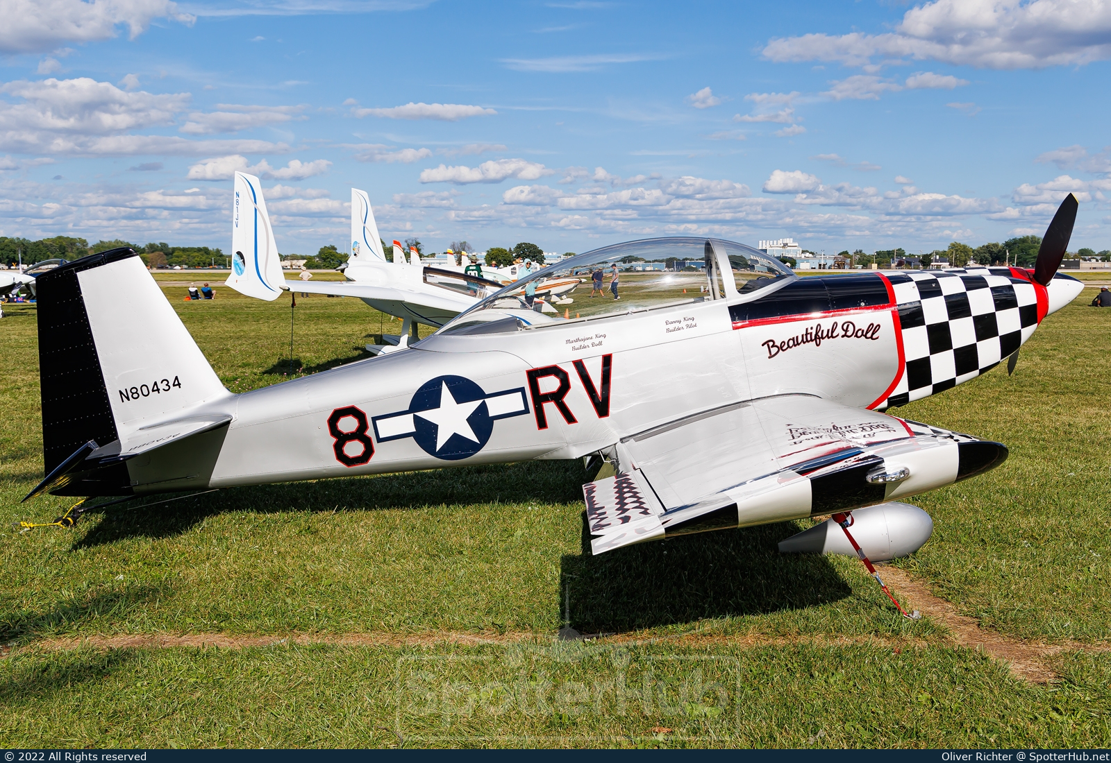 Photo of N80434 - Vans RV-8 operated by Private
