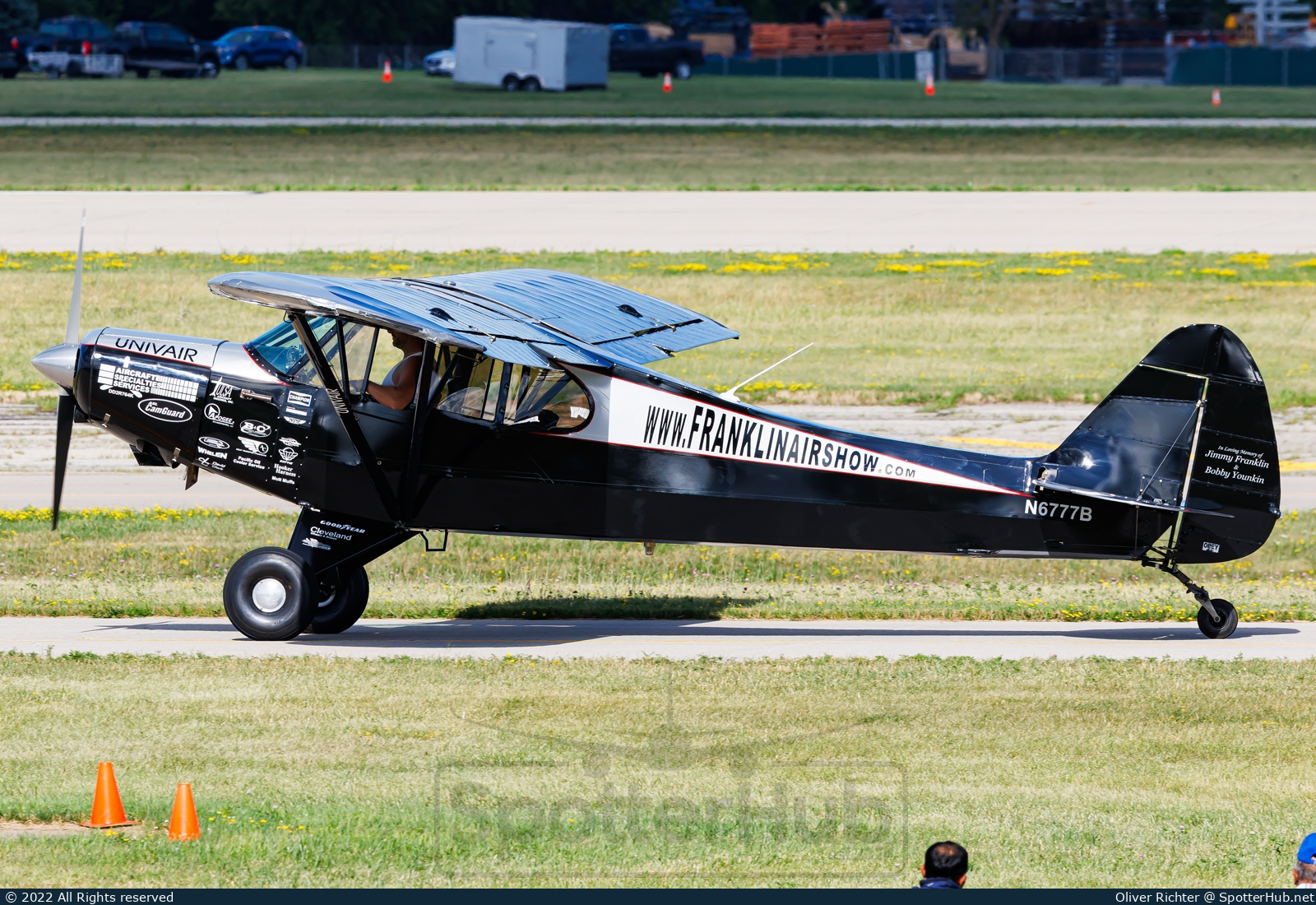 Photo of N6777B - Piper PA-18-150 Super Cub operated by Jim Franklin Airshows