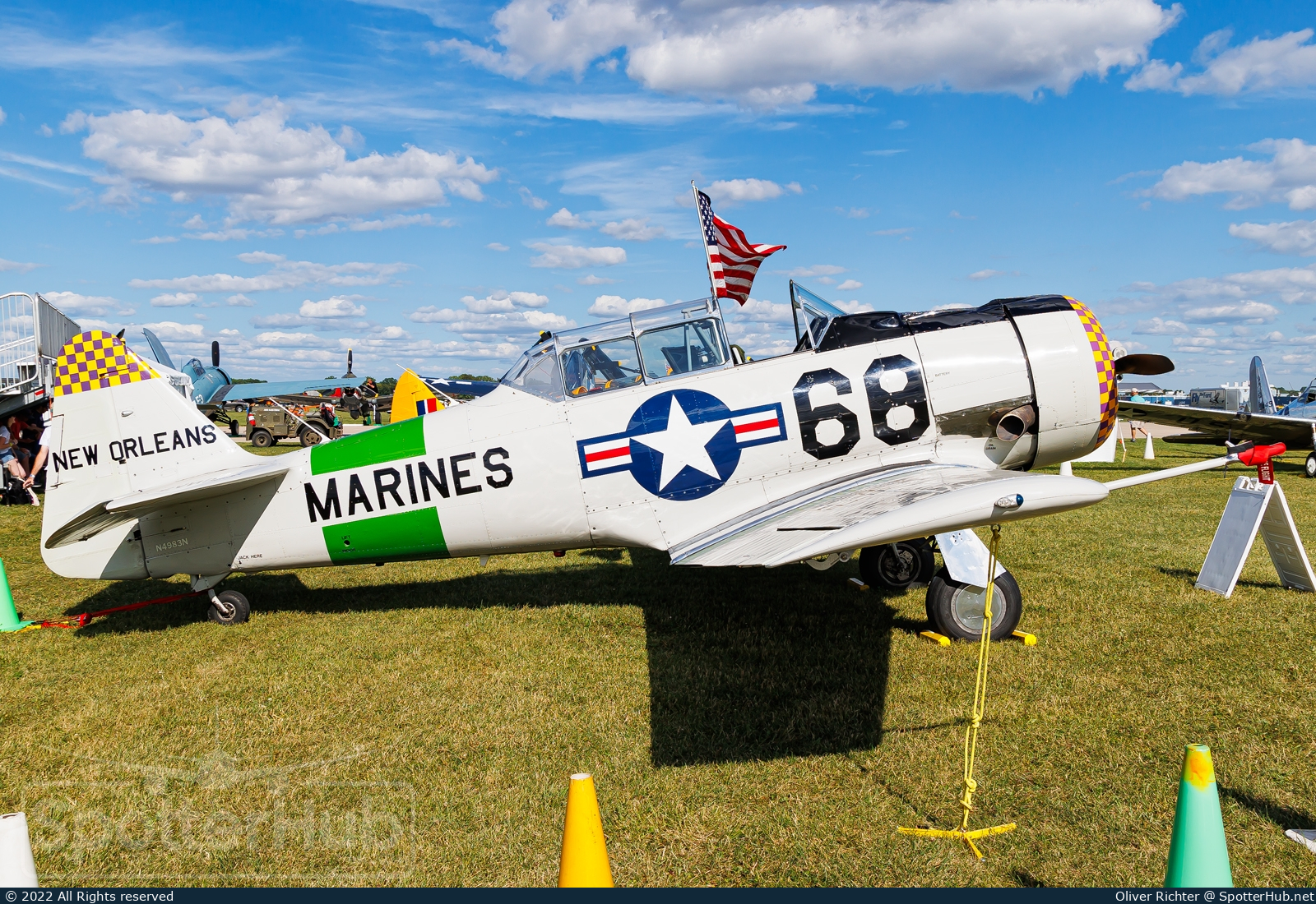 Photo of N4983N - North American T-6D Texan operated by Private