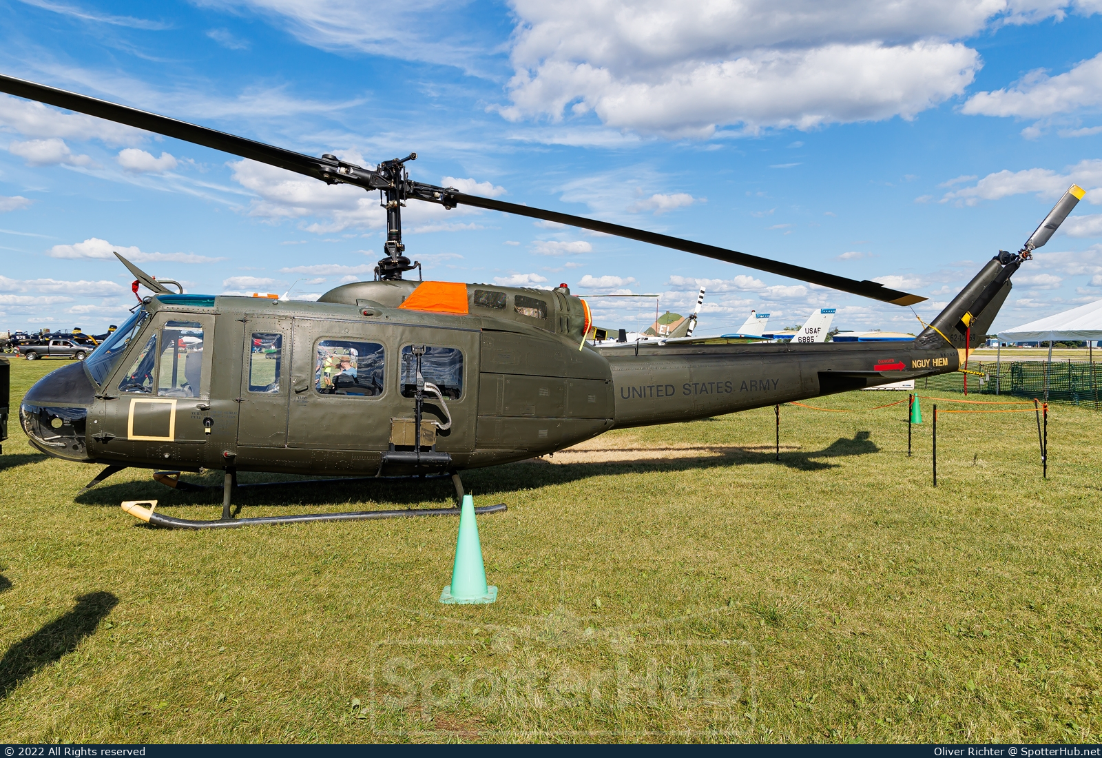 Photo of NX14SD - Bell UH-1H Iroquois operated by Combat Helicopters