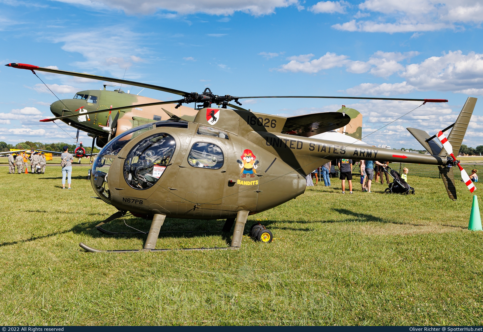 Photo of N67PB - Hughes OH-6A Cayuse operated by Private