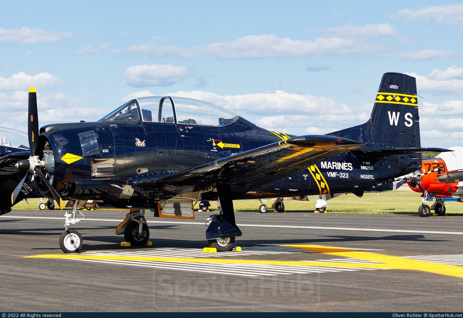 Photo of N528TC - North American T-28C Trojan operated by Private