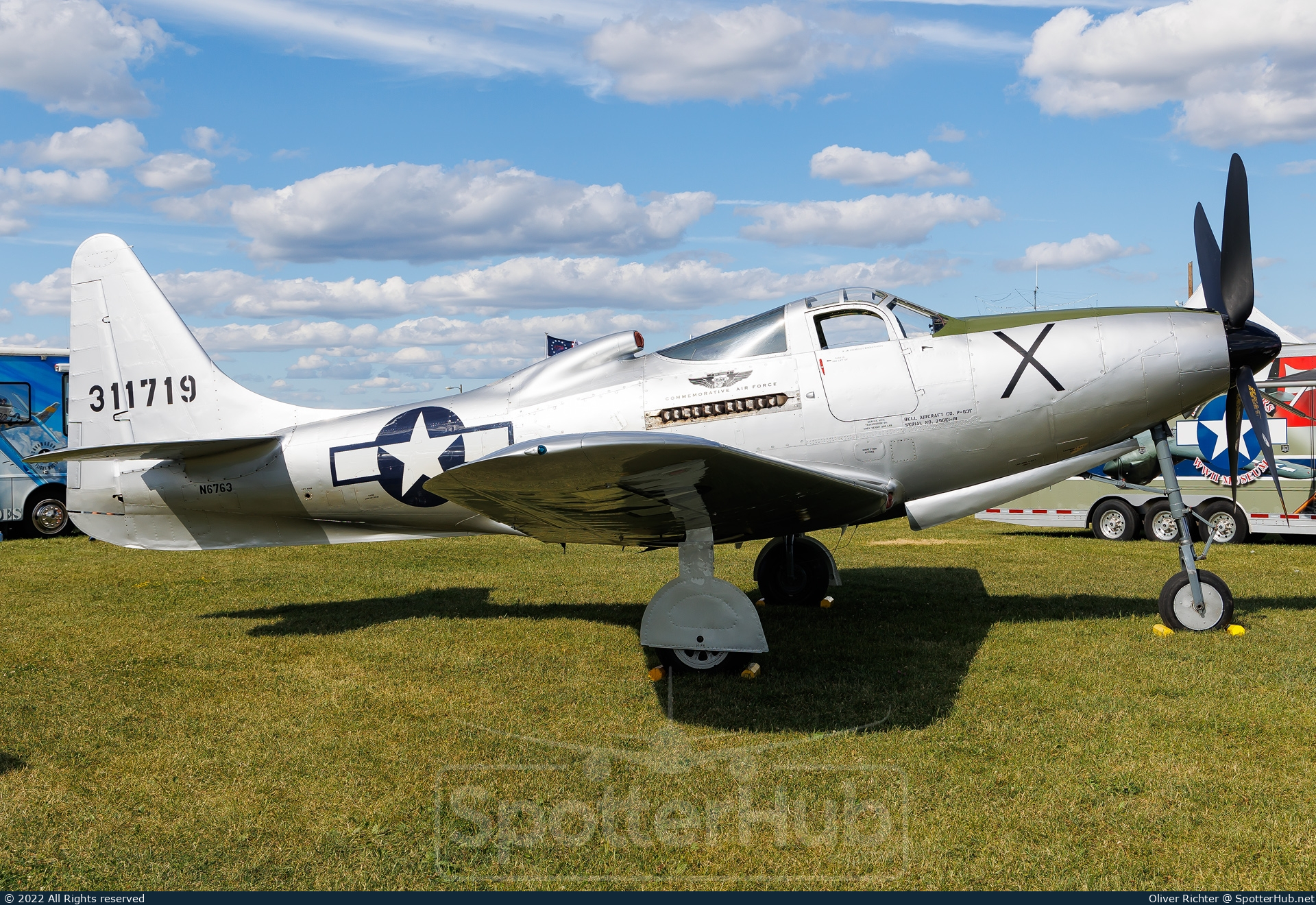 Photo of N6763 - Bell P-63F Kingcobra operated by Commemorative Air Force