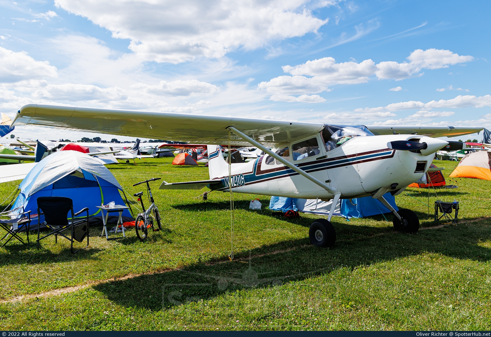 Photo of N9740G - Cessna 180H Skywagon operated by Private
