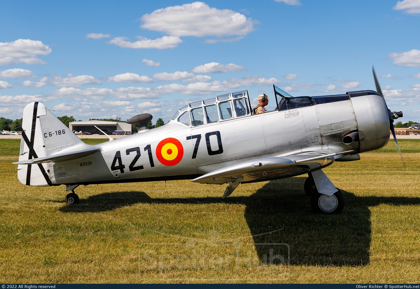 Photo of N39311 - North American T-6G Texan operated by Private
