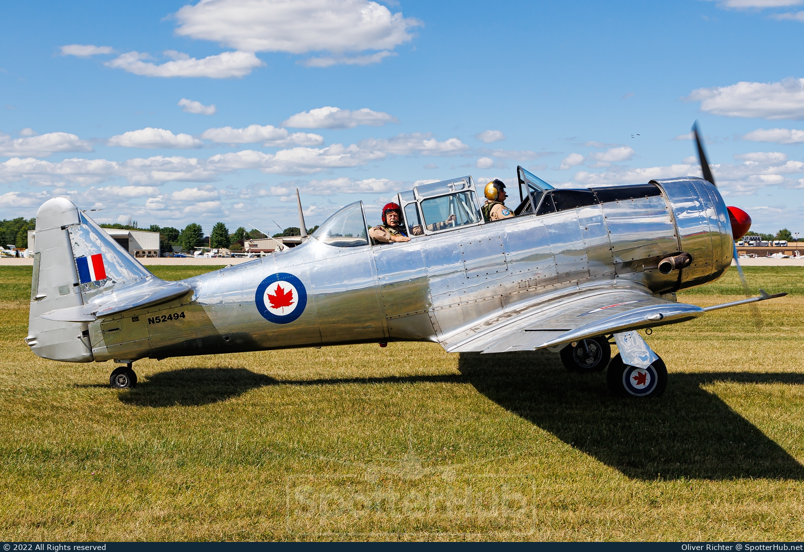 Photo of N52494 - Canadian Car and Foundry Harvard Mk.IV [North American T-6] operated by Private