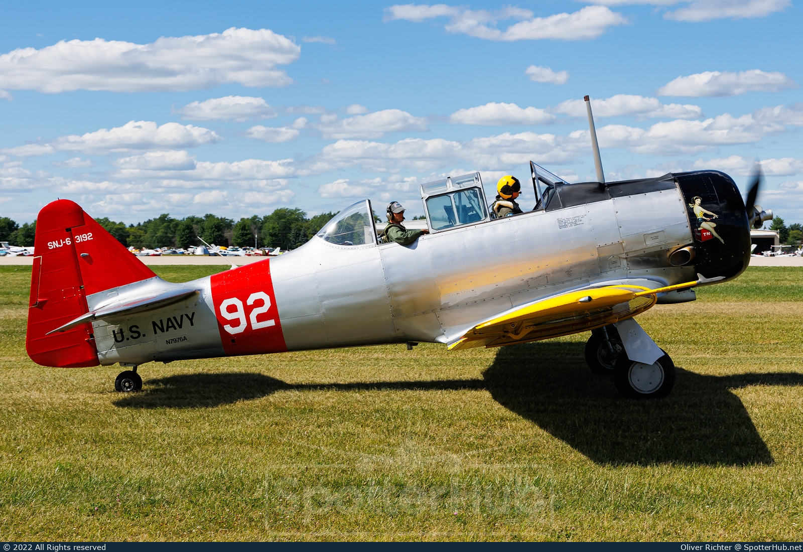 Photo of N7976A - North American AT-6F Texan operated by Private