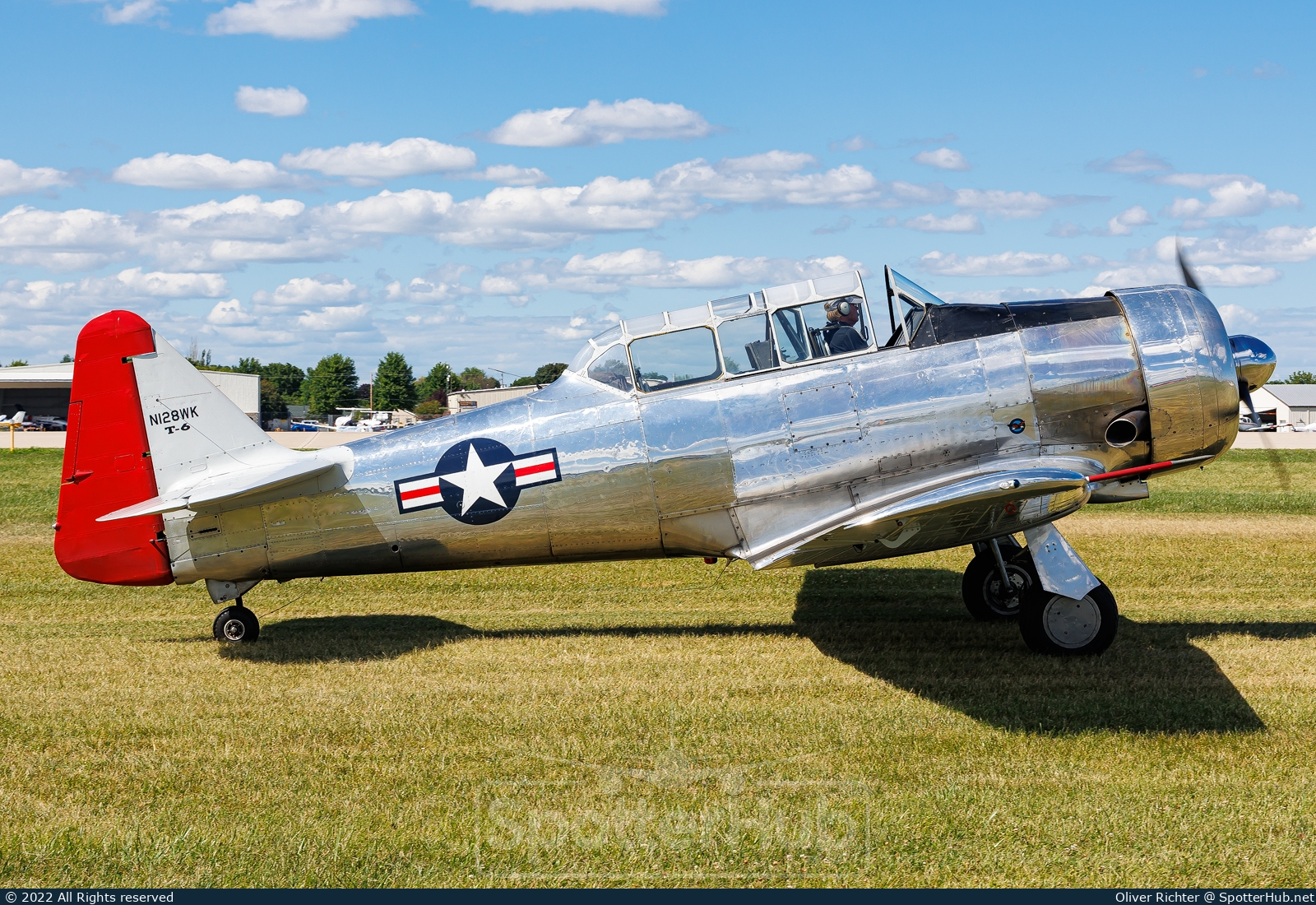 Photo of N128WK - North American AT-6G Texan operated by Private
