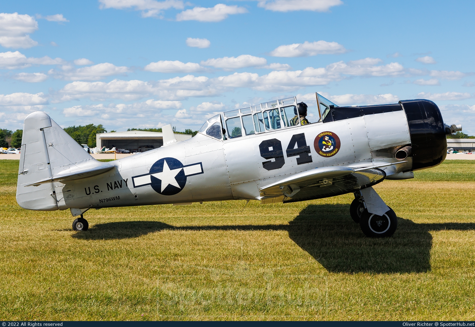 Photo of N796WM - North American AT-6D Harvard III operated by Private