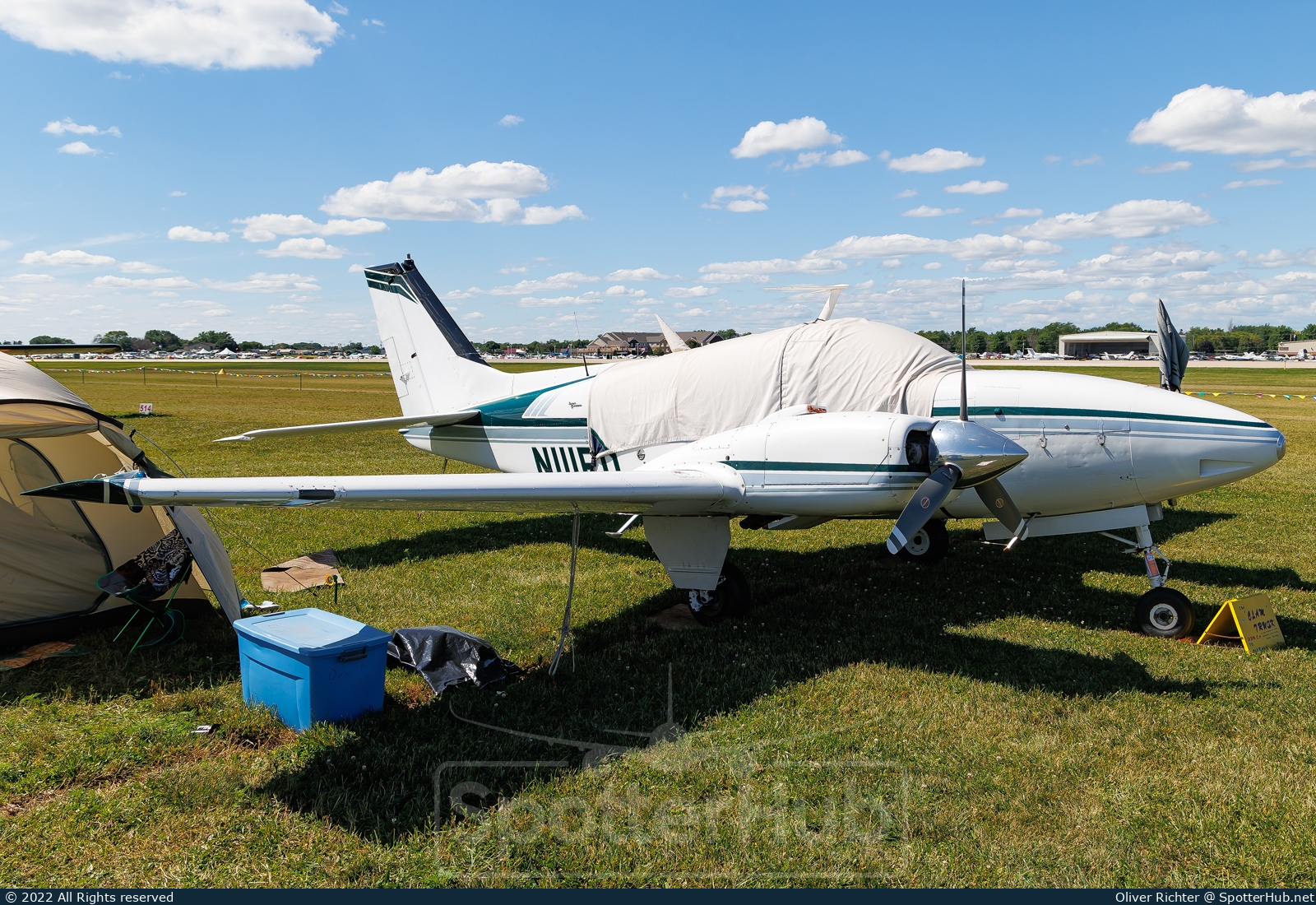 Photo of N111FD - Beechcraft 95-C55 Baron operated by Private