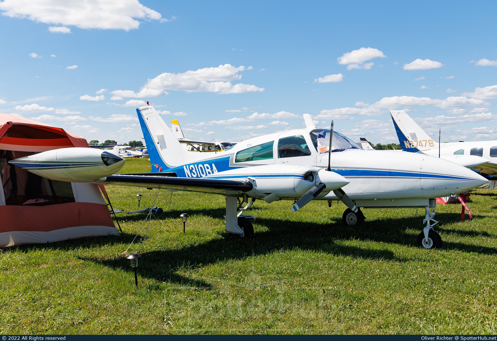 Photo of N310BA - Cessna T310R operated by Private