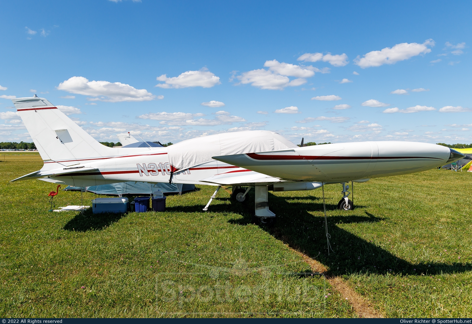 Photo of N310AF - Cessna 310Q operated by Private