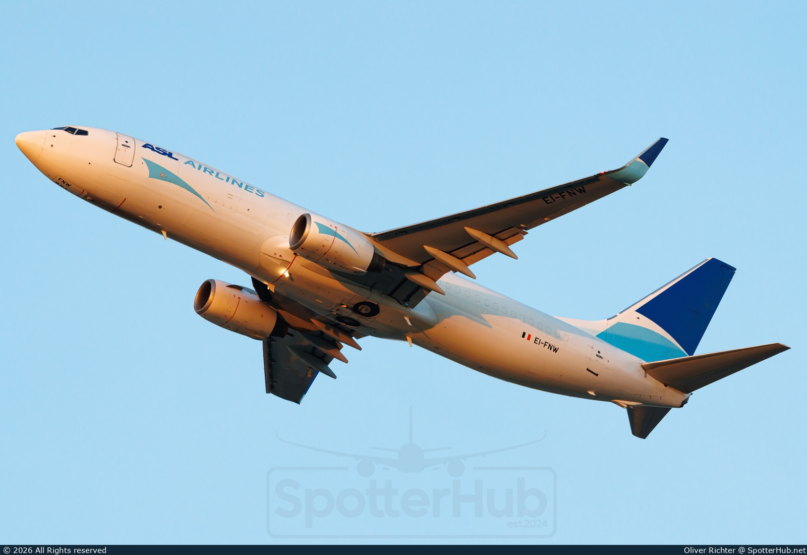 Photo of EI-FNW - Boeing 737-86N(BCF) operated by ASL Airlines Ireland
