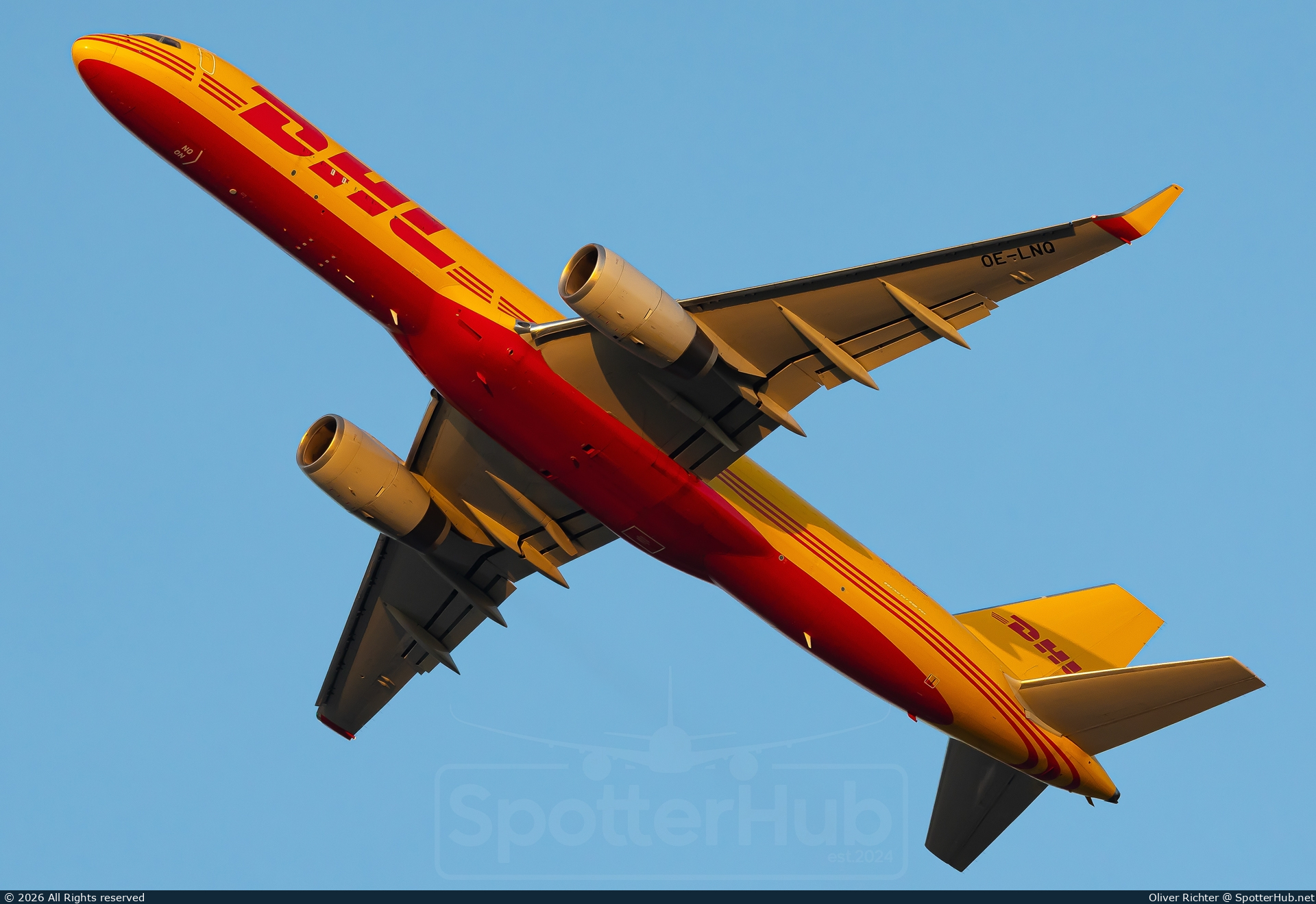 Photo of OE-LNQ - Boeing 757-223(PCF) operated by DHL Air Austria