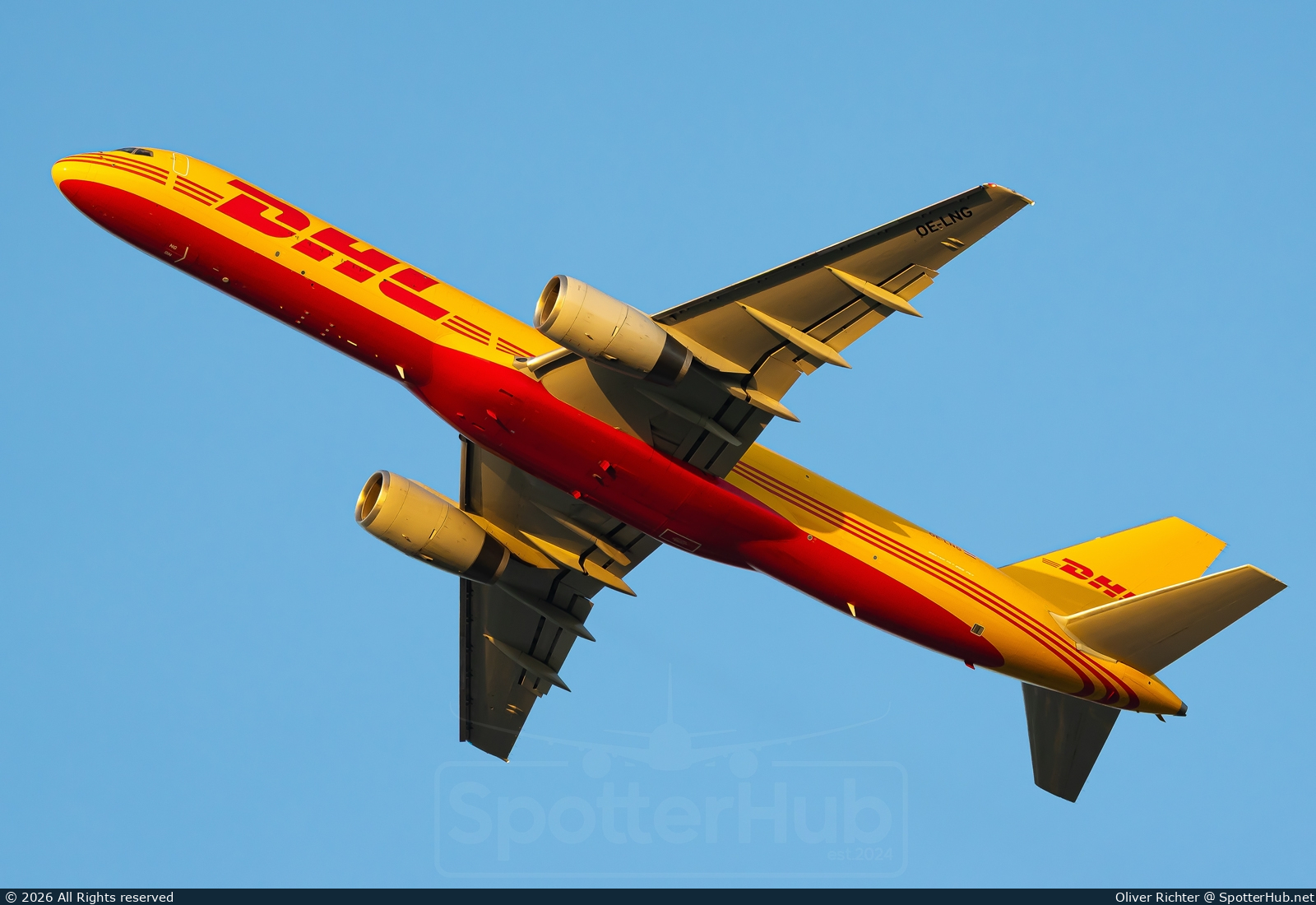 Photo of OE-LNG - Boeing 757-28A(PCF) operated by DHL Air Austria