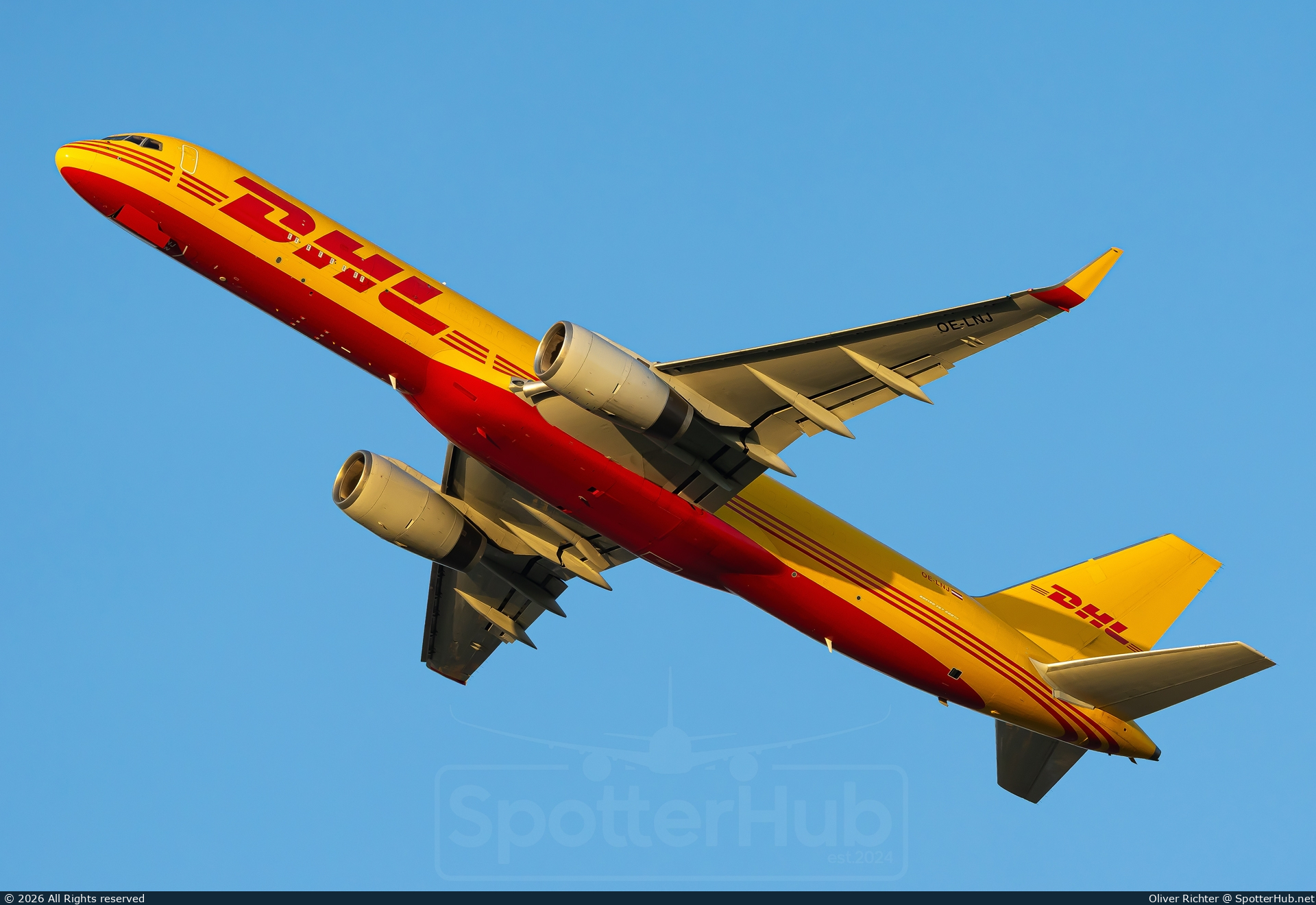 Photo of OE-LNJ - Boeing 757-256(PCF) operated by DHL Air Austria